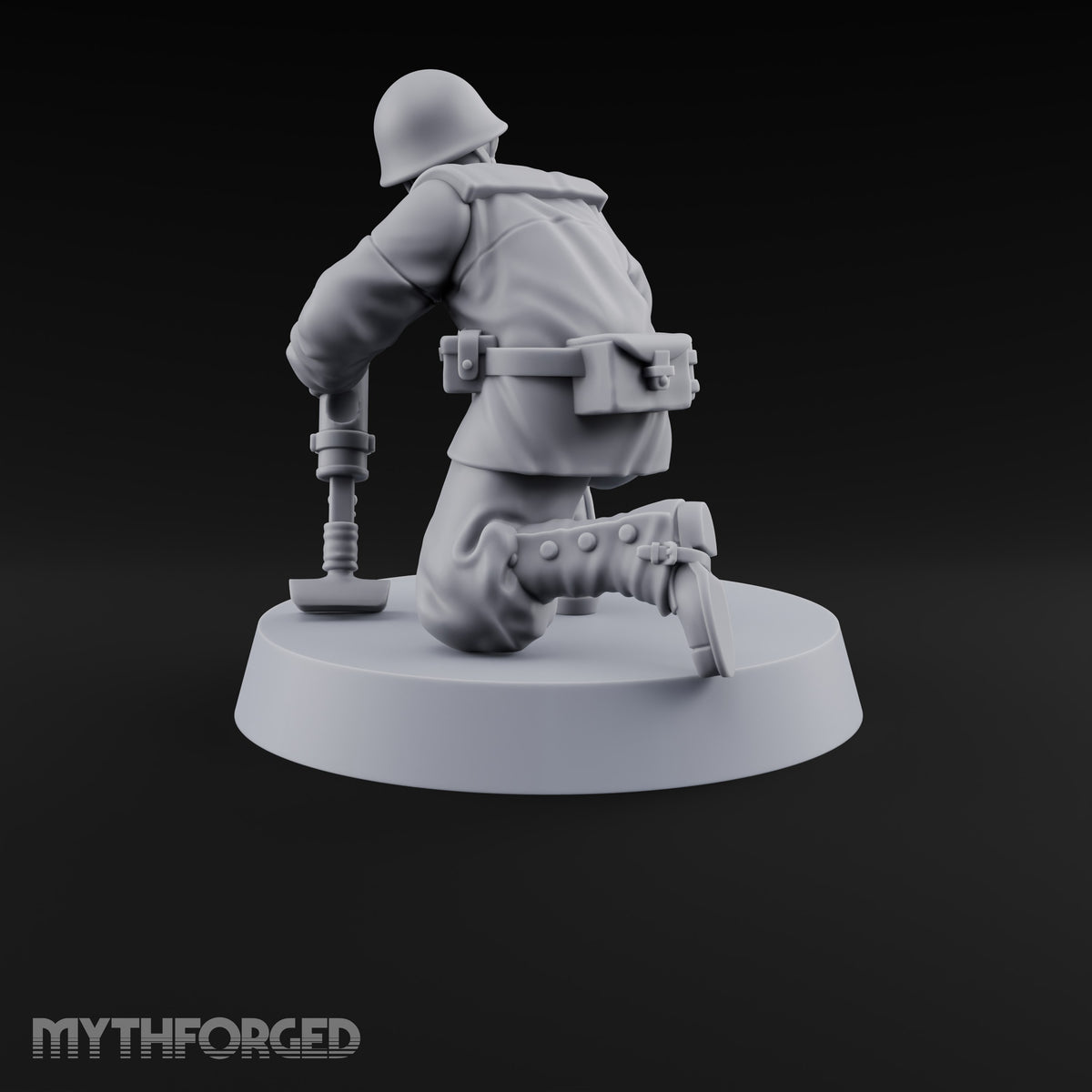 Bombs Away Human Naval Mortar Crewman A