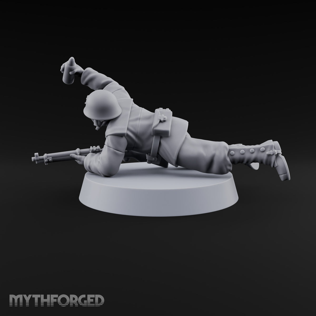 Bombs Away Human Naval Mortar Crewman B