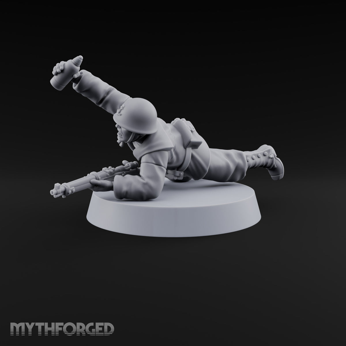 Bombs Away Human Naval Mortar Crewman B