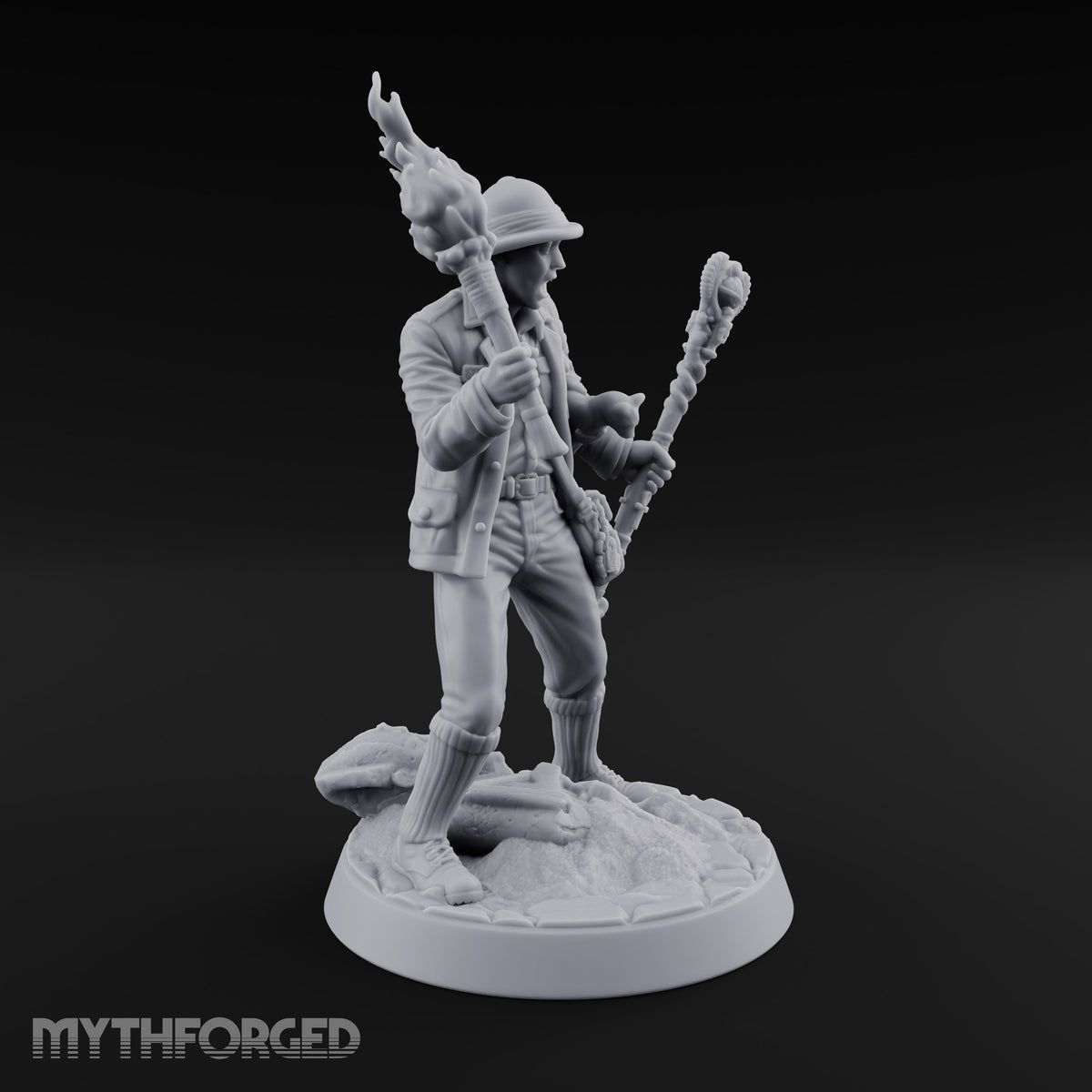 Torch Against Terror Human Occultist