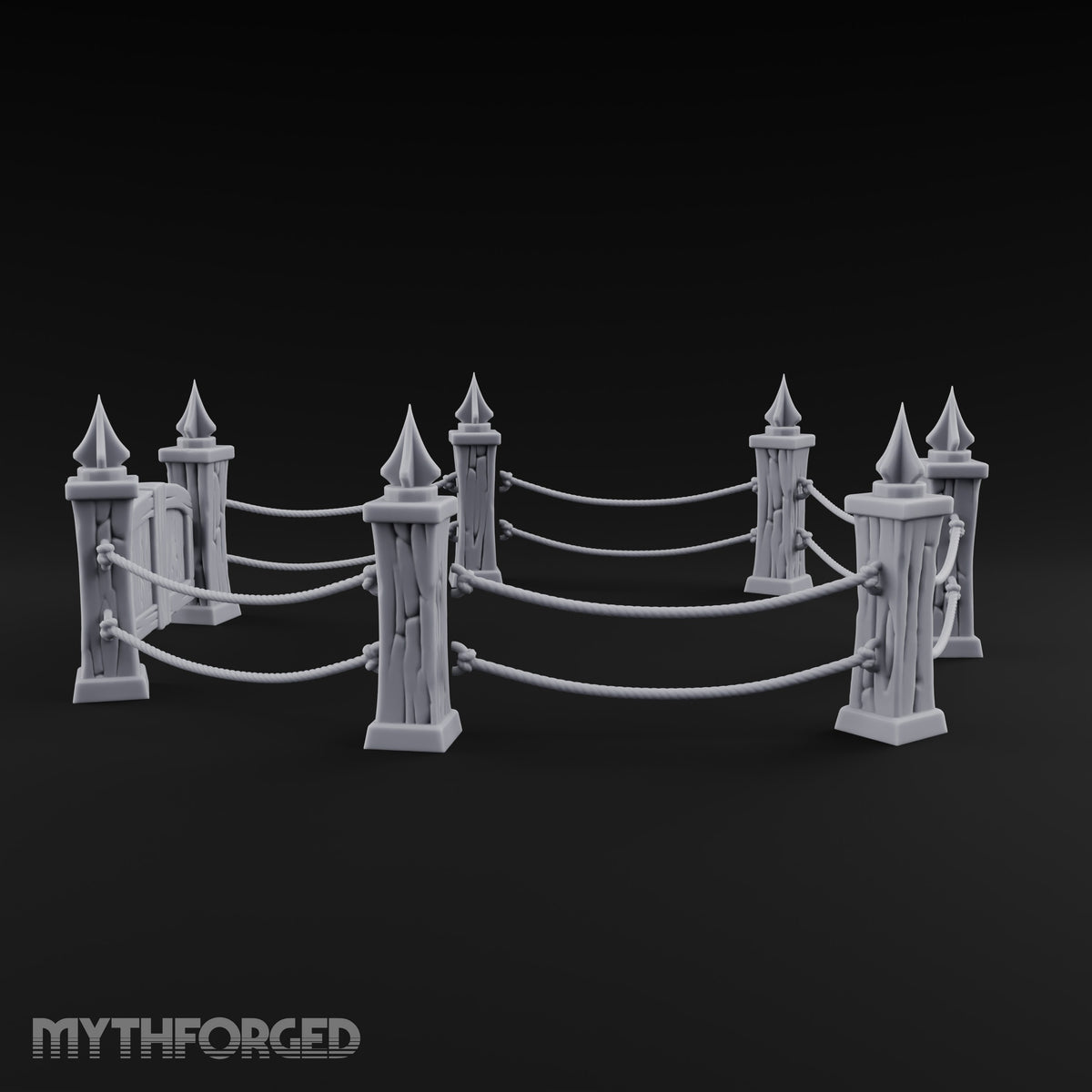 Tilt Yard Trimmings Wooden Jousting Tournament Terrain E