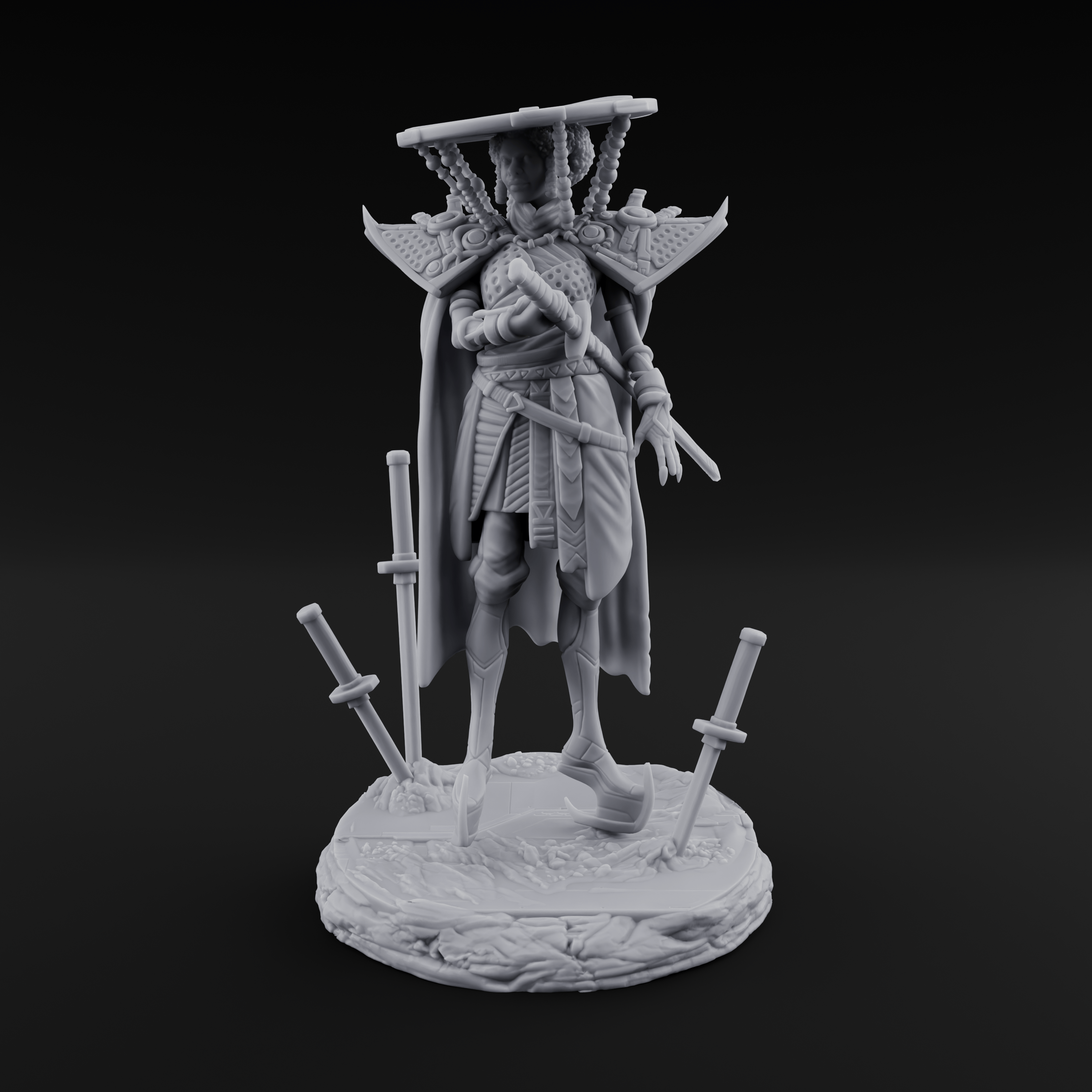 Swords Planted Human Sword Saint