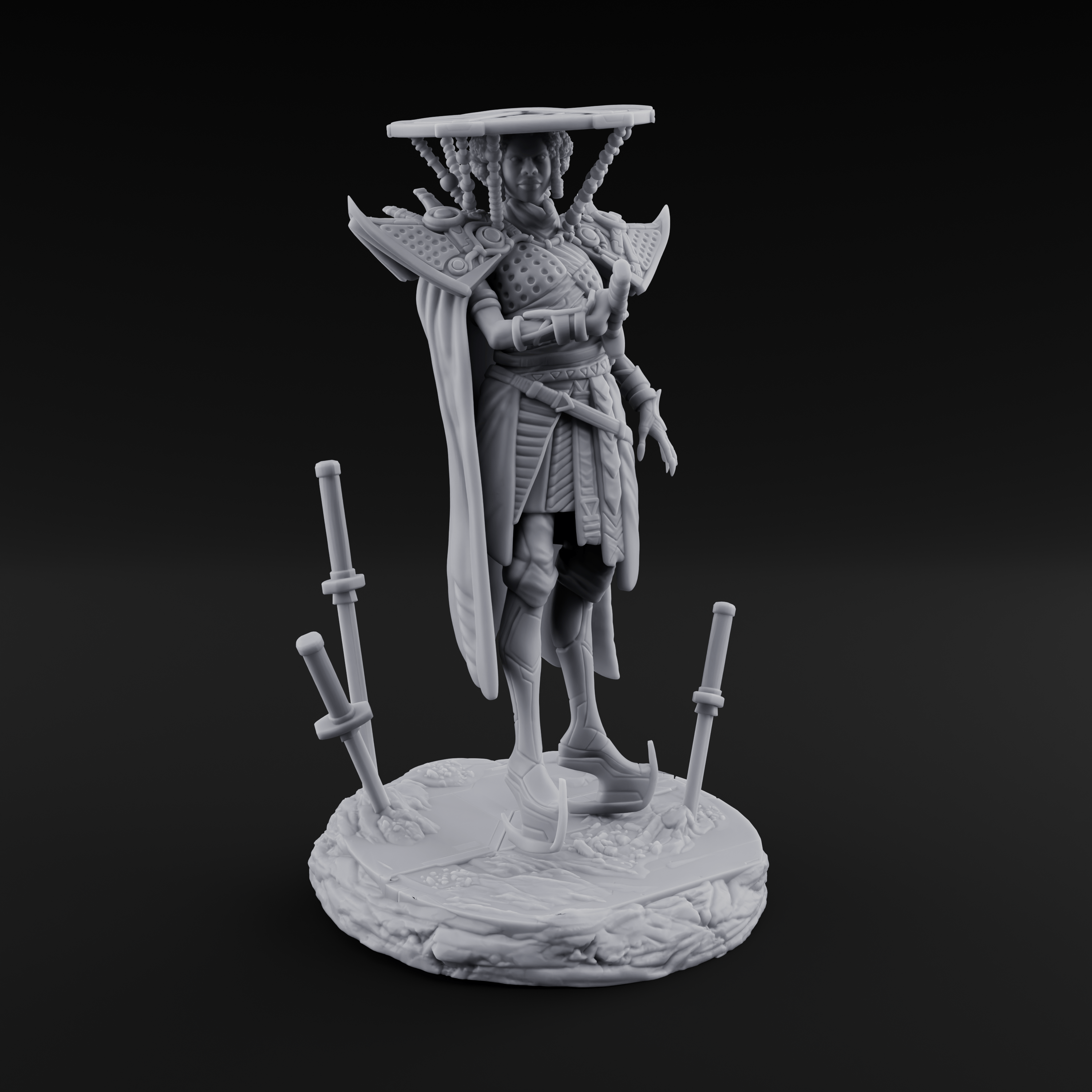 Swords Planted Human Sword Saint