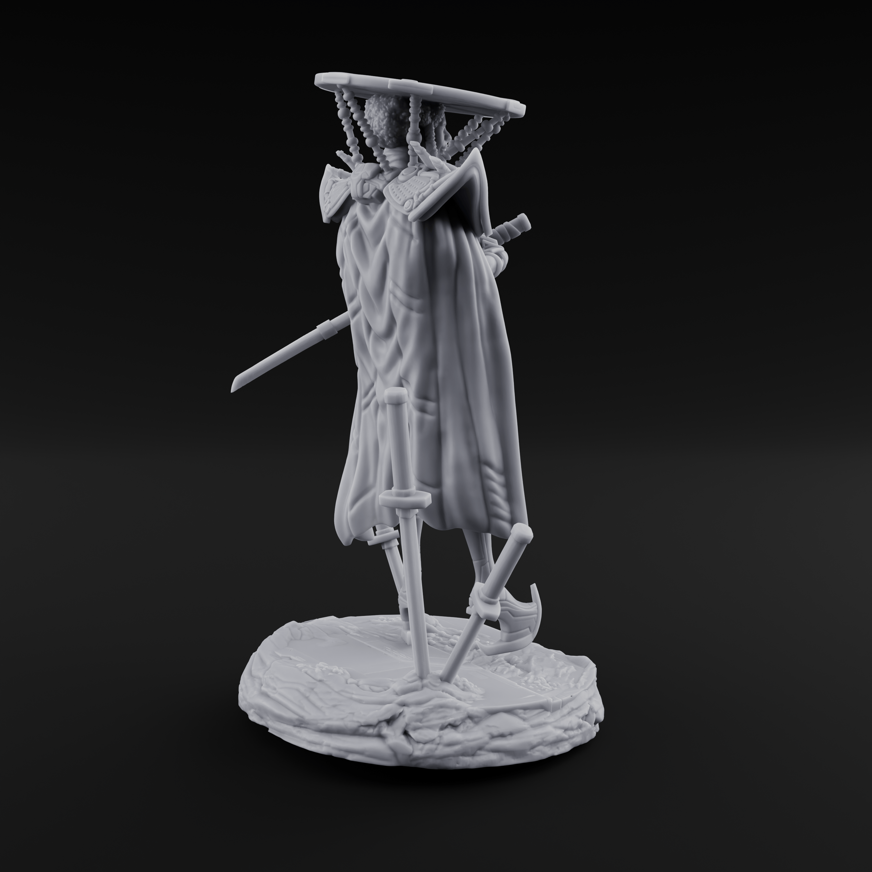 Swords Planted Human Sword Saint