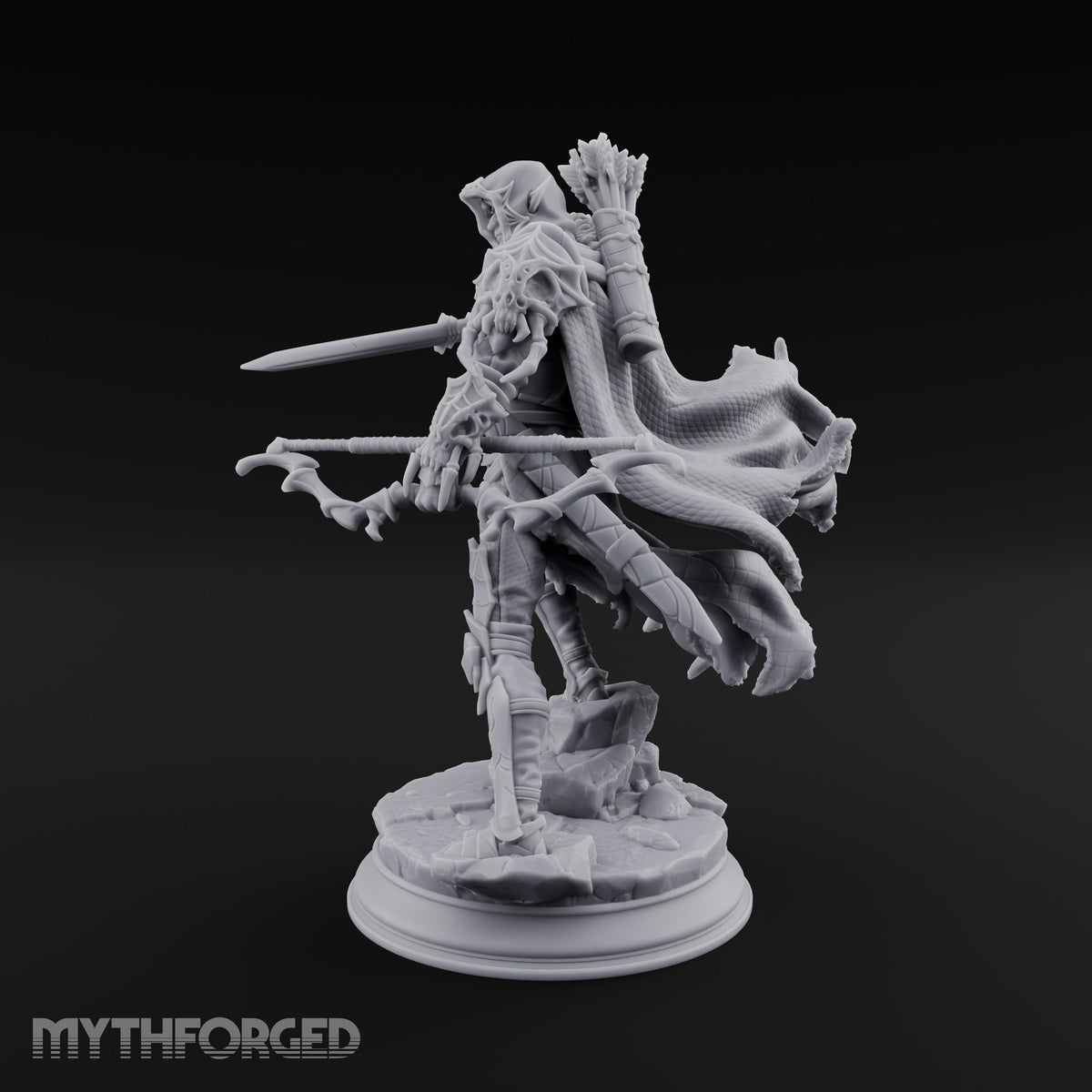 No Footstep Goes Uncounted Drow Scout