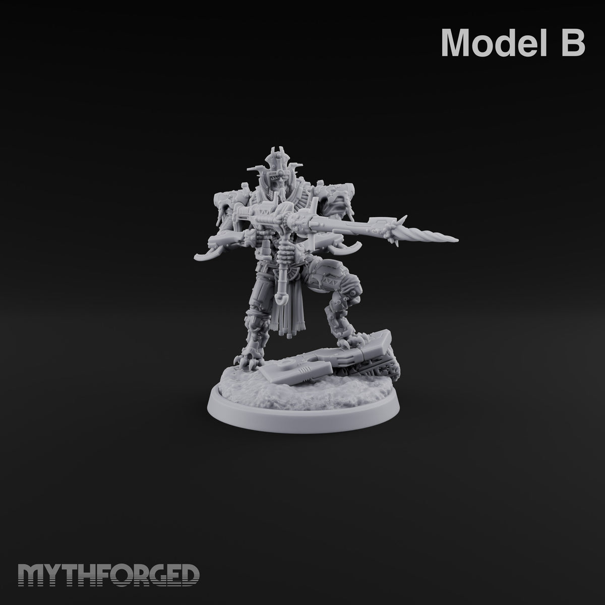 Pharaoh's Honour Guard Reports for Duty Mummy Cybernetic Warrior B — FX