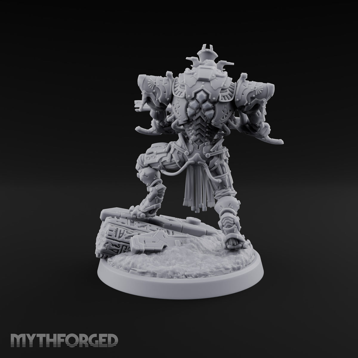 Pharaoh's Honour Guard Reports for Duty Mummy Cybernetic Warrior B — No FX