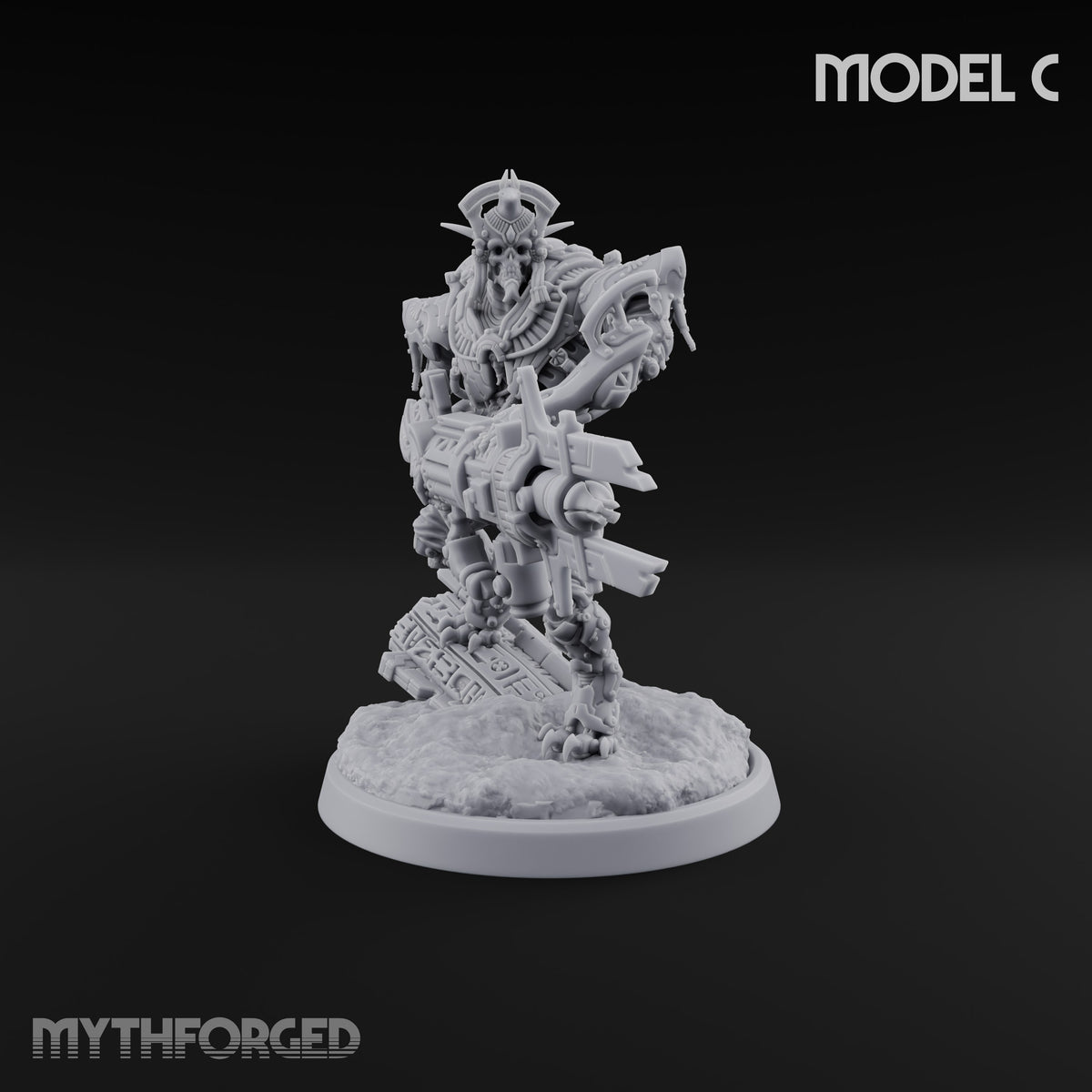 Pharaoh's Honour Guard Reports for Duty Mummy Cybernetic Warrior C — No FX