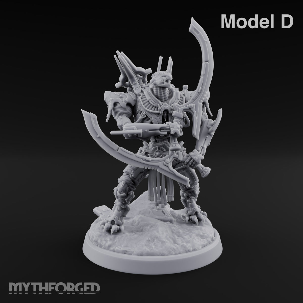 Pharaoh's Honour Guard Reports for Duty Mummy Cybernetic Warriors — D · No FX