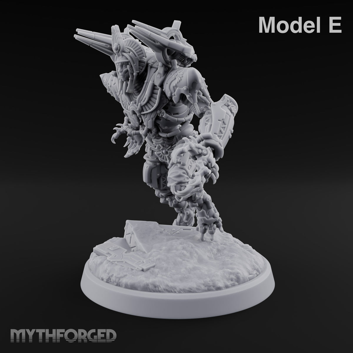 Pharaoh's Honour Guard Reports for Duty Mummy Cybernetic Warriors — E · No FX