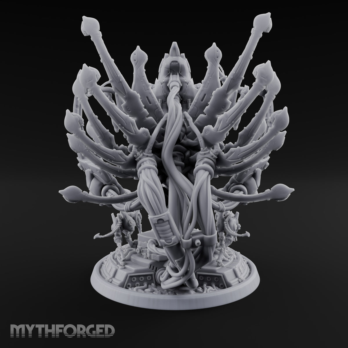 Plugged In for Eternity Mummy Lord Biomechanical Deity