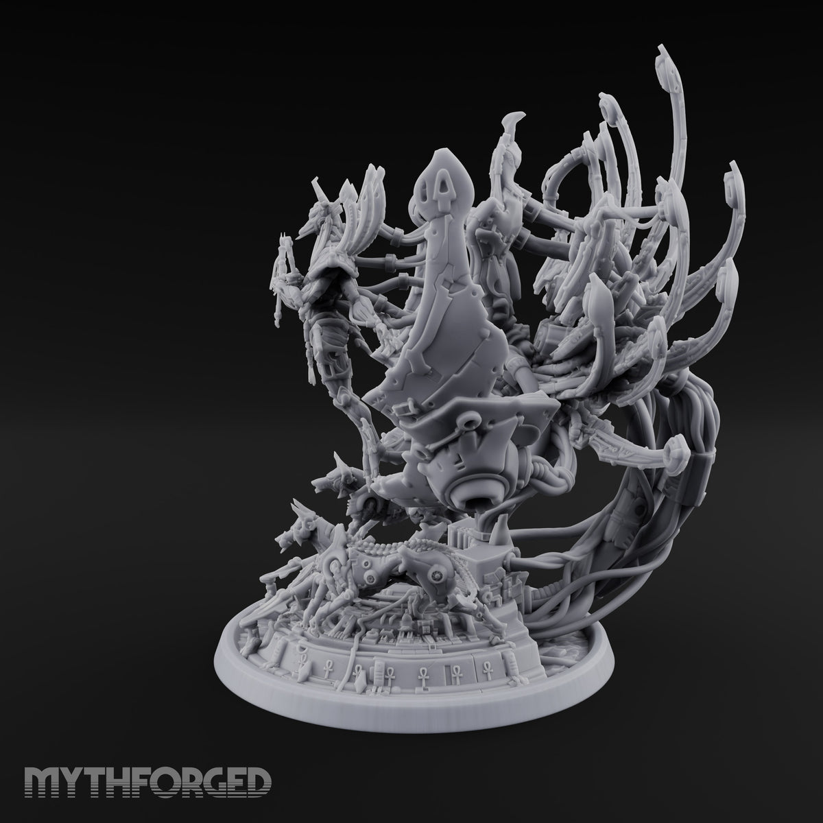 Plugged In for Eternity Mummy Lord Biomechanical Deity