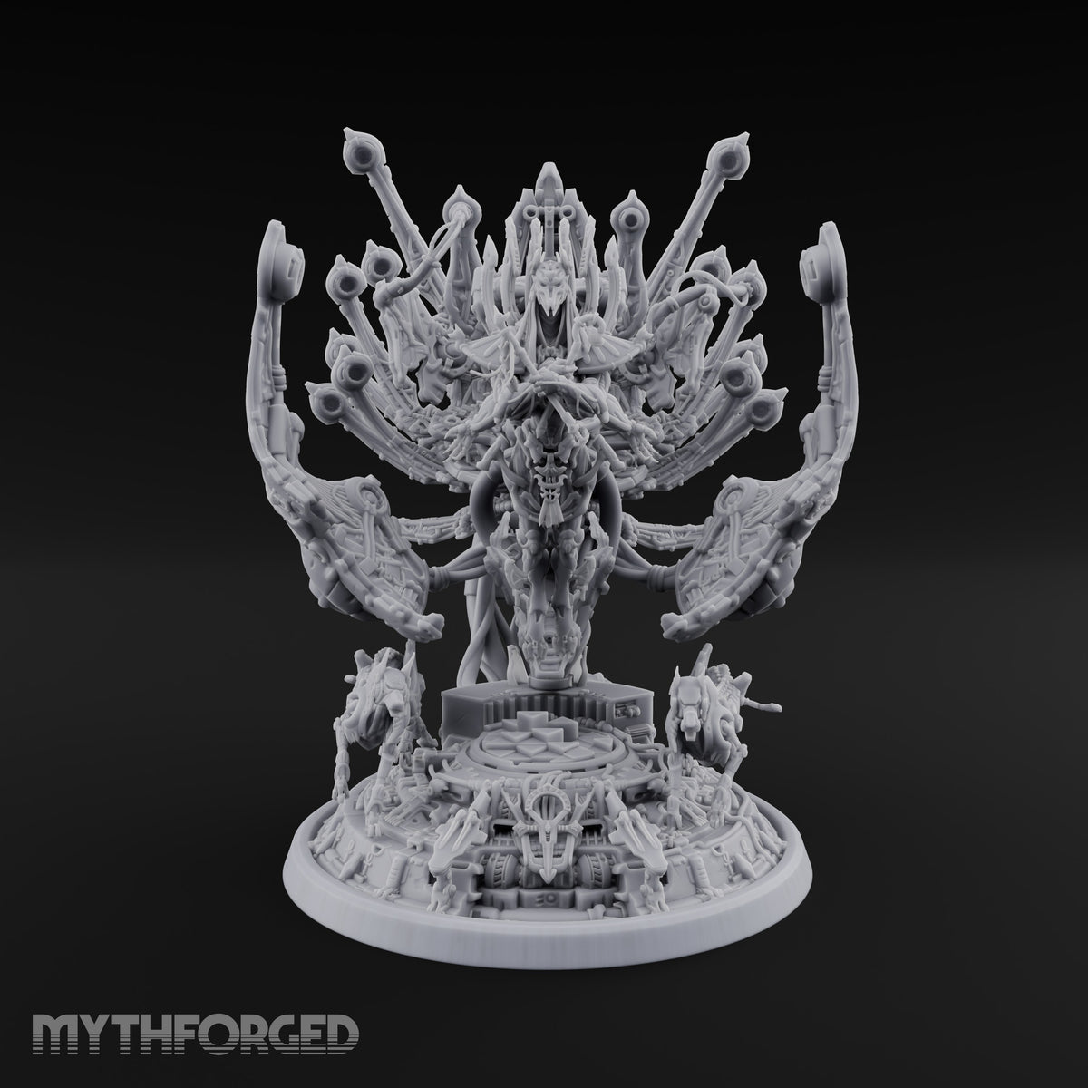 Plugged In for Eternity Mummy Lord Biomechanical Deity