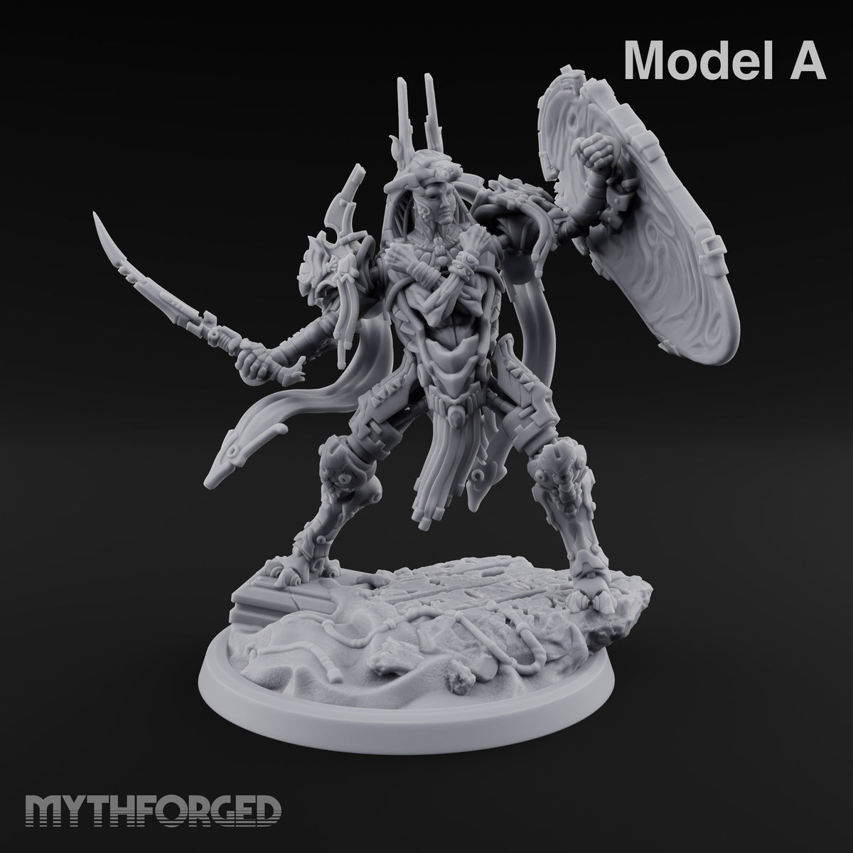 Dynasty Rebooted Mummy Cybernetic Warrior A