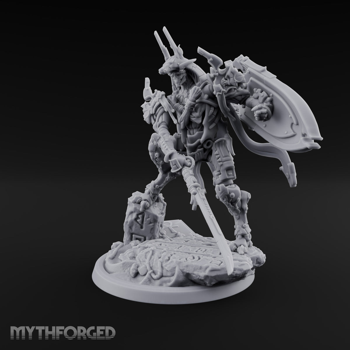 Dynasty Rebooted Mummy Cybernetic Warrior D