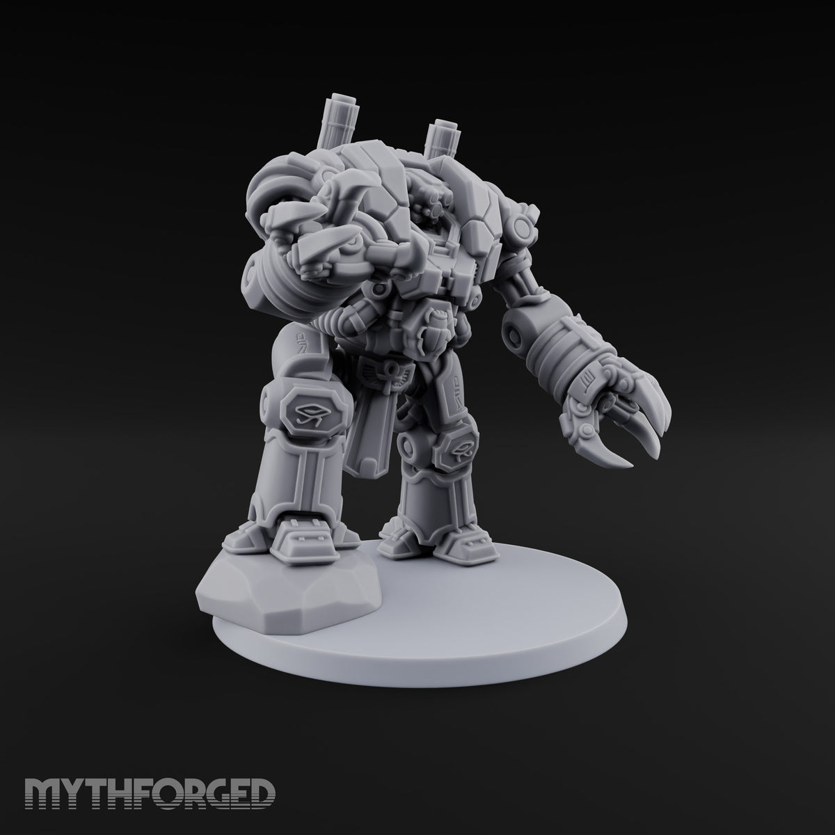Pincers Open, Manners Closed Warforged Scarab Heavy Construct with Pincer Claws