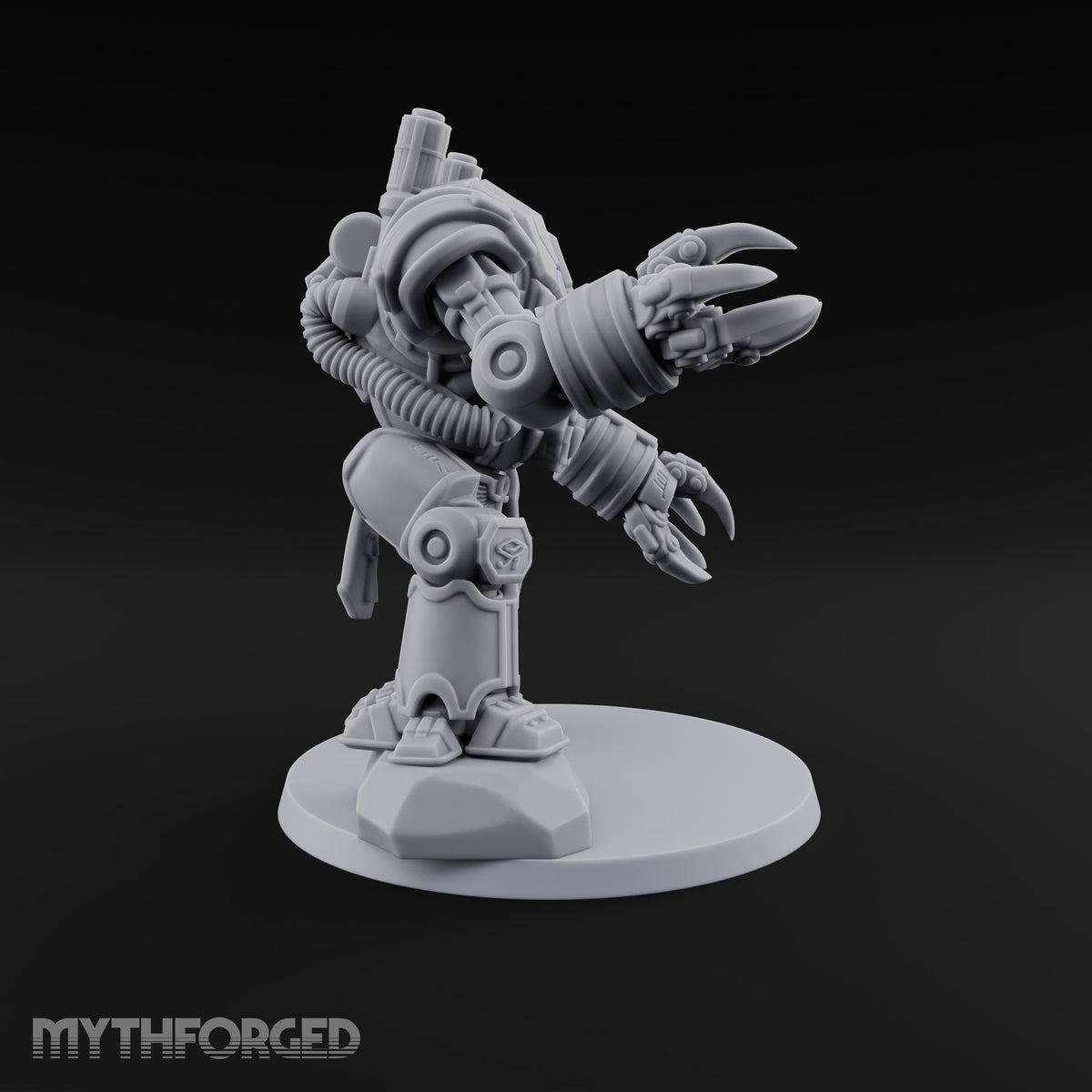 Pincers Open, Manners Closed Warforged Scarab Heavy Construct with Pincer Claws