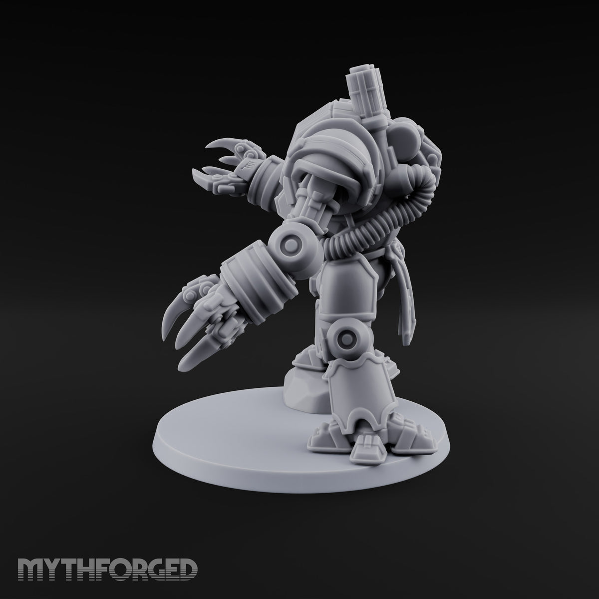 Pincers Open, Manners Closed Warforged Scarab Heavy Construct with Pincer Claws