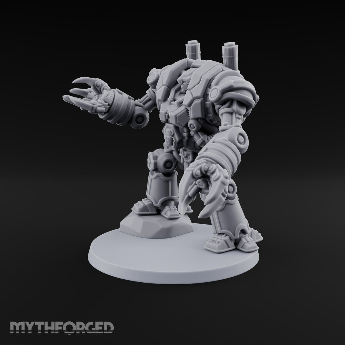 Pincers Open, Manners Closed Warforged Scarab Heavy Construct with Pincer Claws