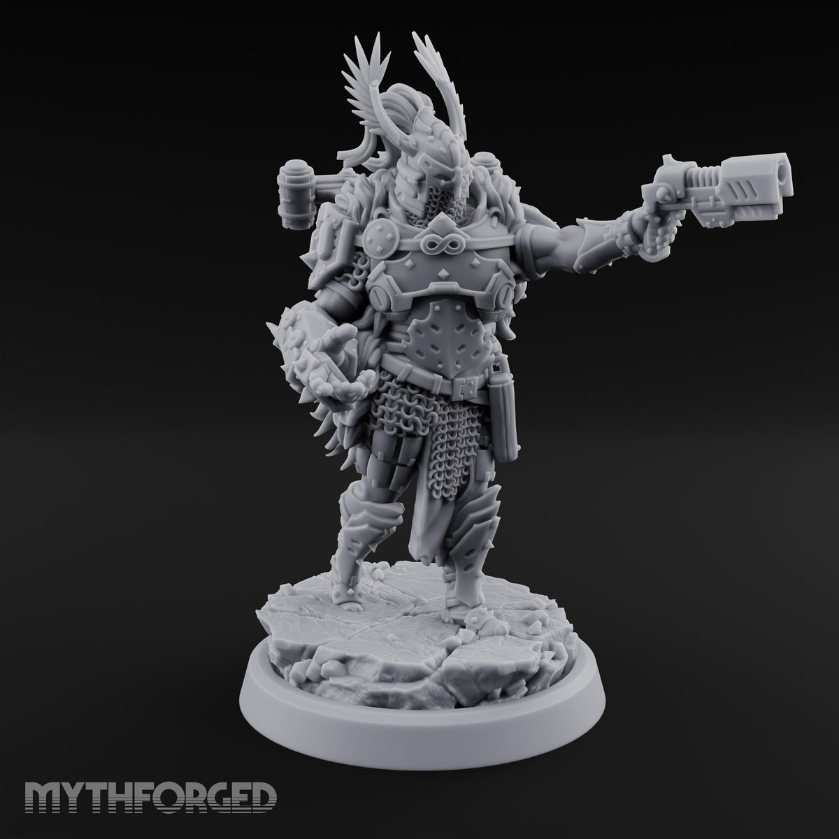 Sermons in Spikes Human Spiked Armoured Warrior K