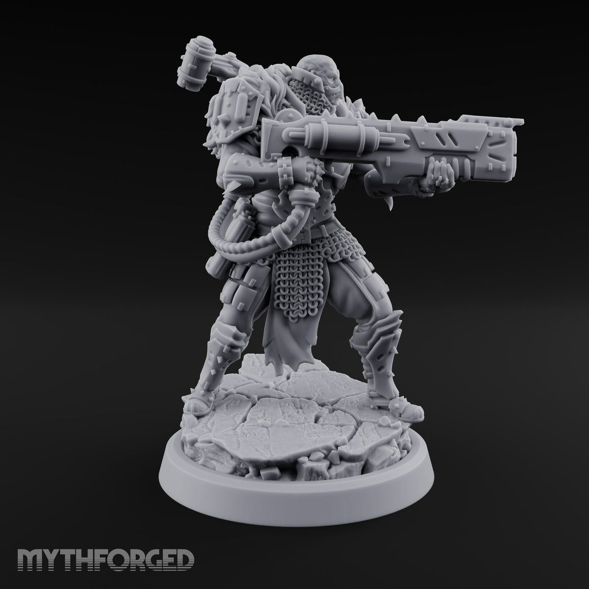 Sermons in Spikes Human Spiked Armoured Warrior A