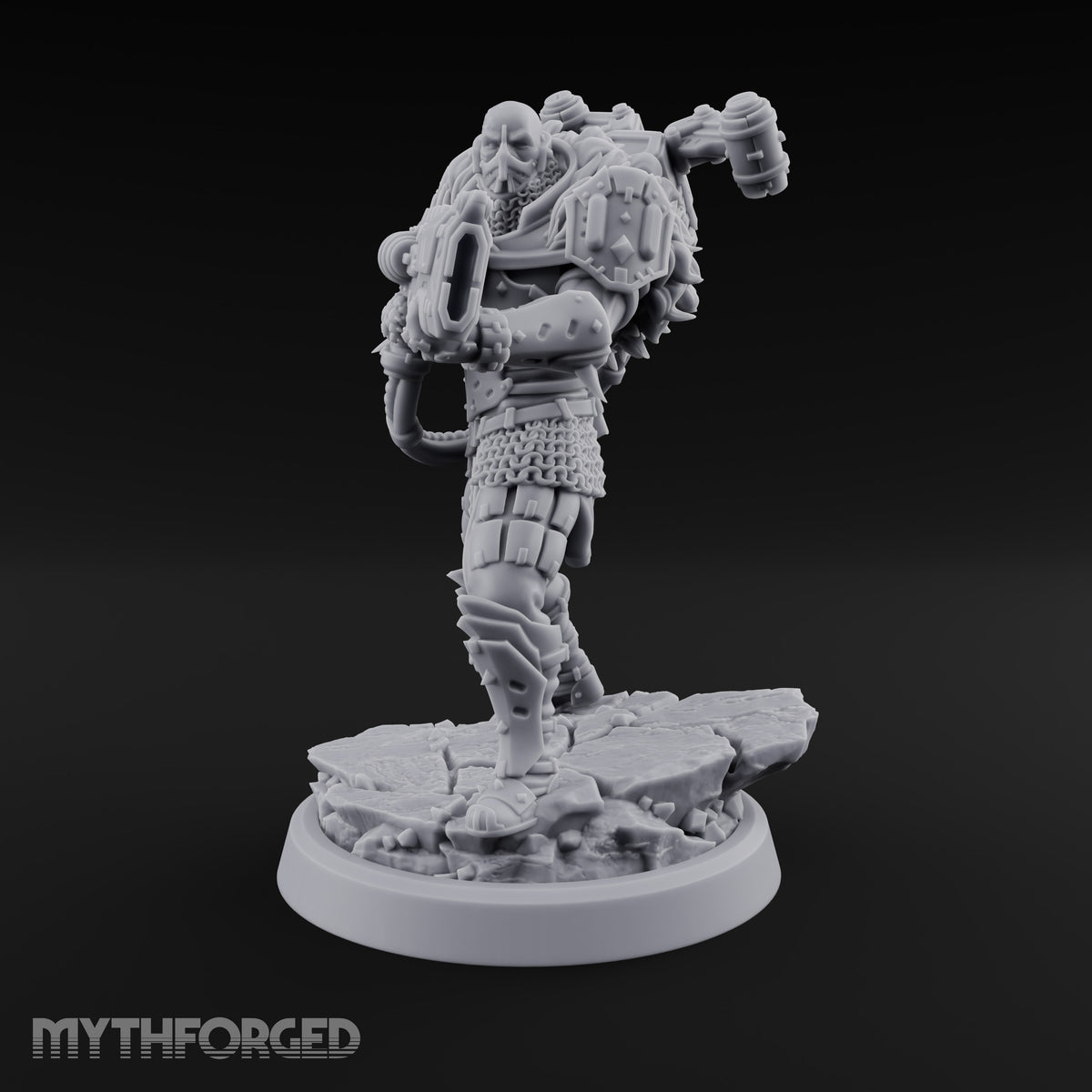 Sermons in Spikes Human Spiked Armoured Warrior A