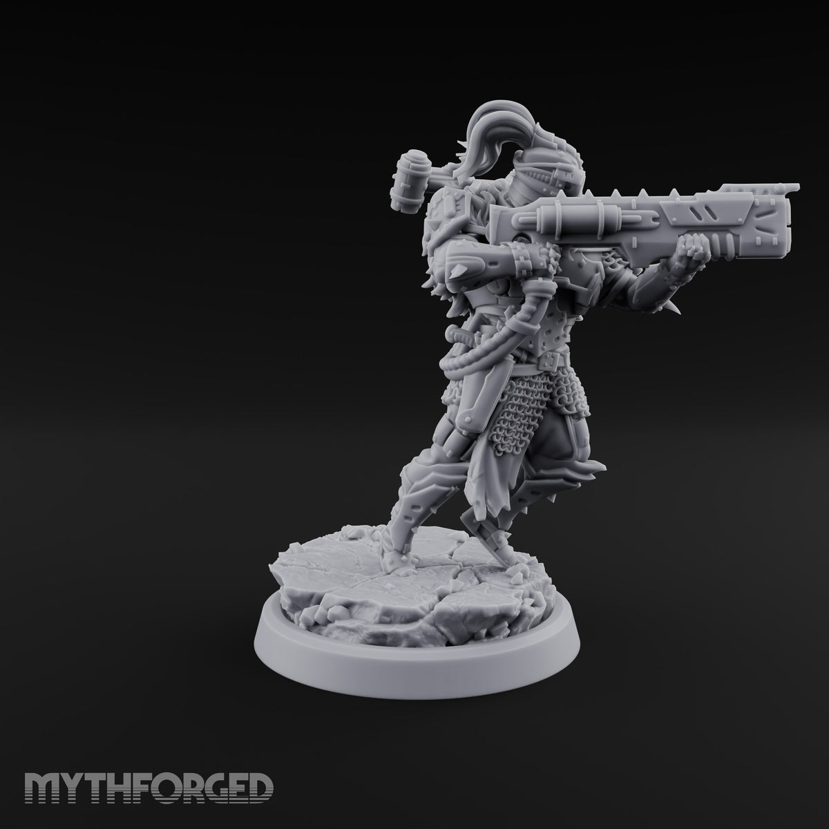 Sermons in Spikes Human Spiked Armoured Warrior B