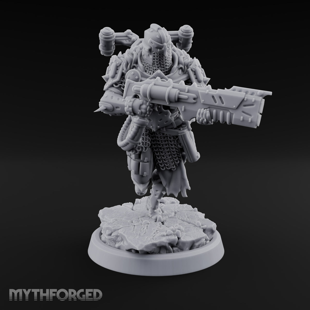 Sermons in Spikes Human Spiked Armoured Warrior C
