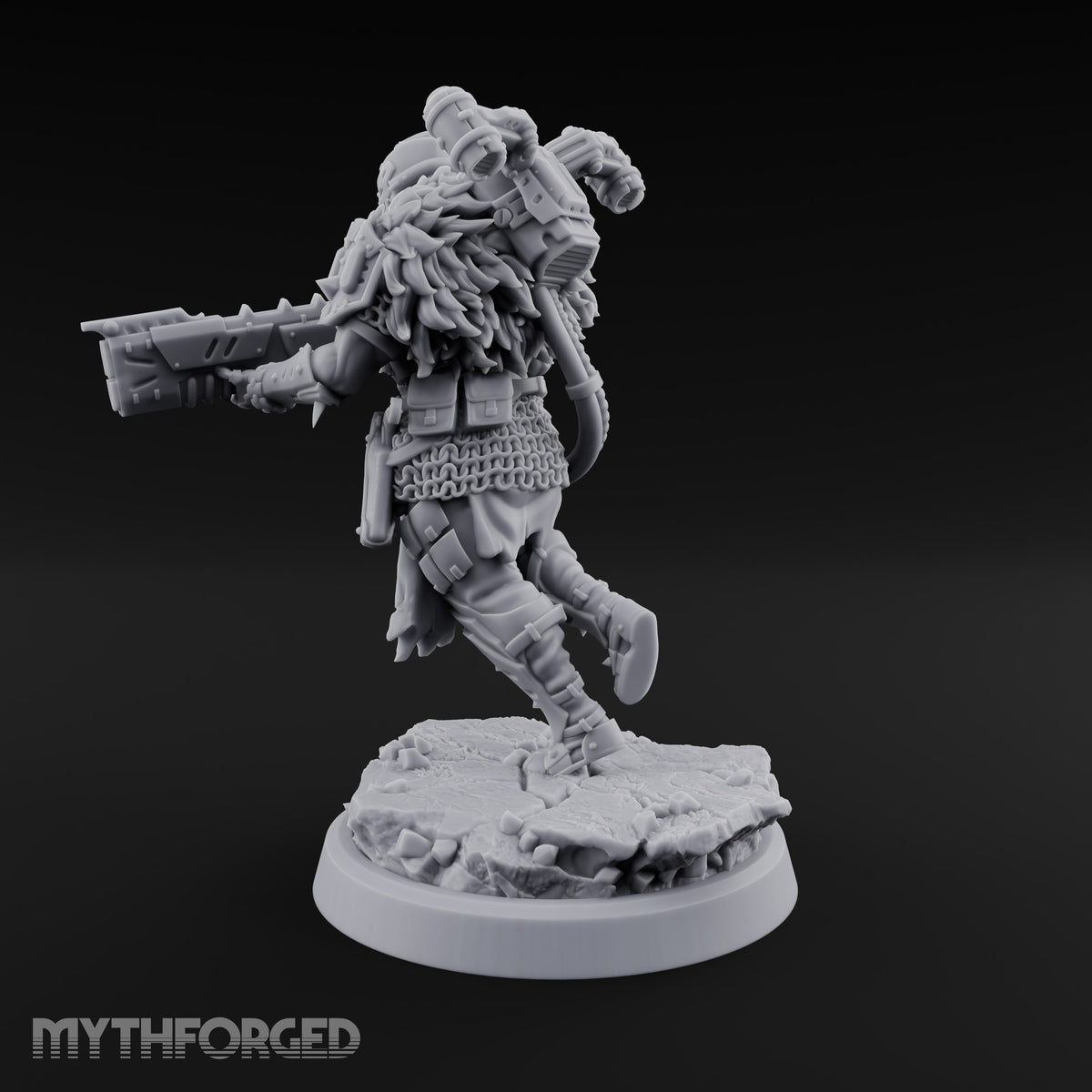 Sermons in Spikes Human Spiked Armoured Warrior C