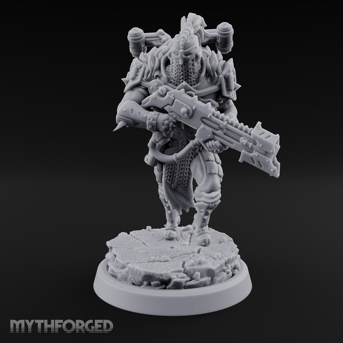 Sermons in Spikes Human Spiked Armoured Warrior E