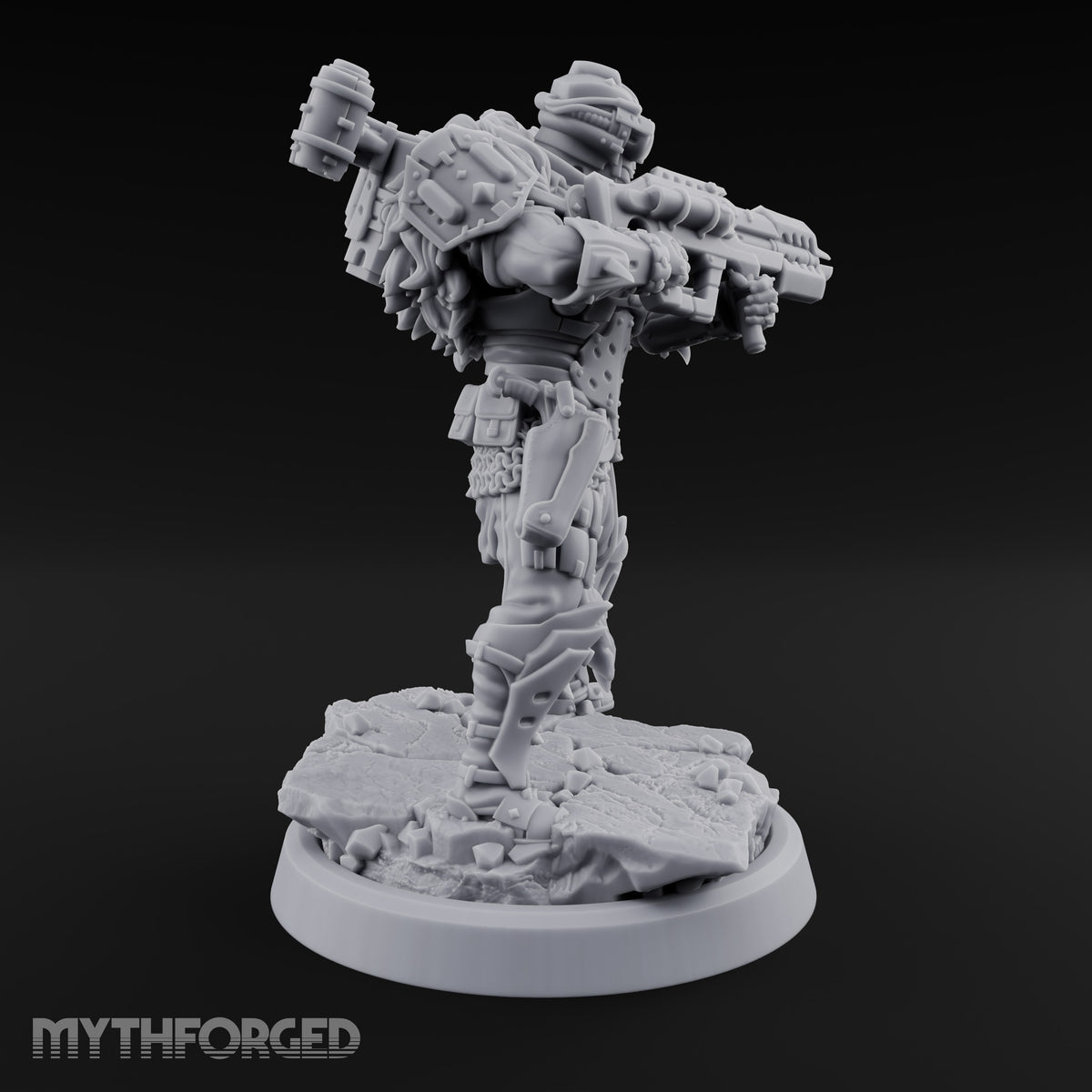 Sermons in Spikes Human Spiked Armoured Warrior F