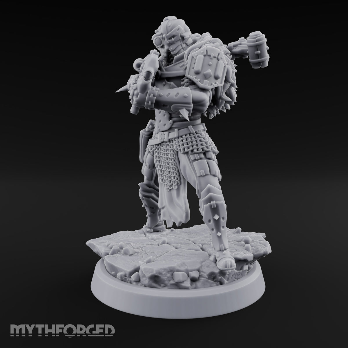 Sermons in Spikes Human Spiked Armoured Warrior F