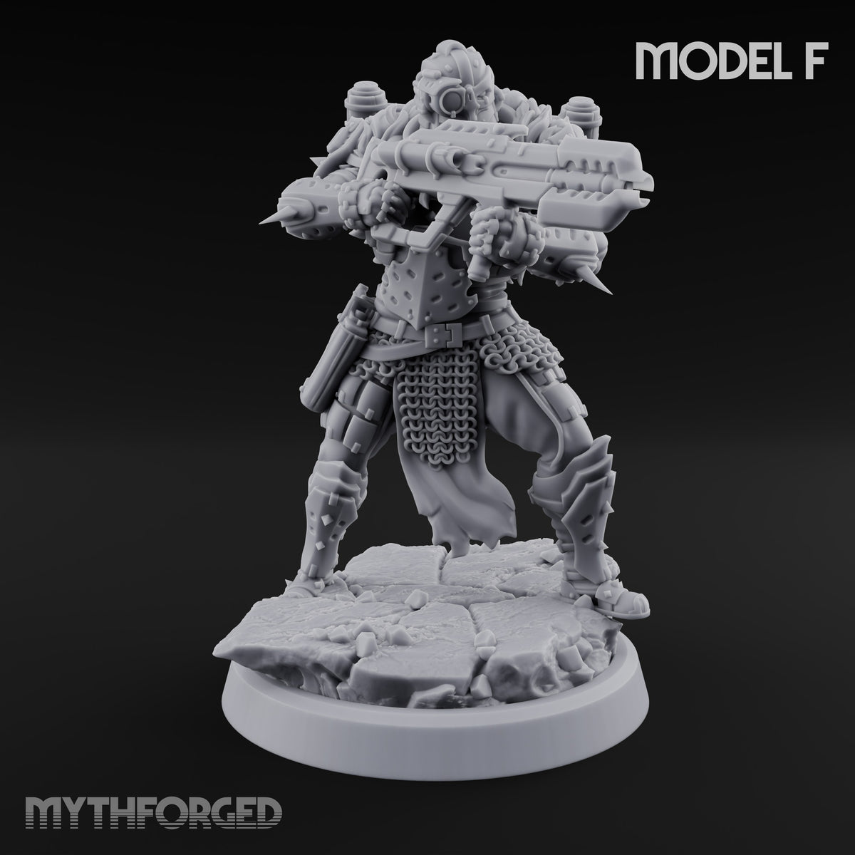 Sermons in Spikes Human Spiked Armoured Warriors — F