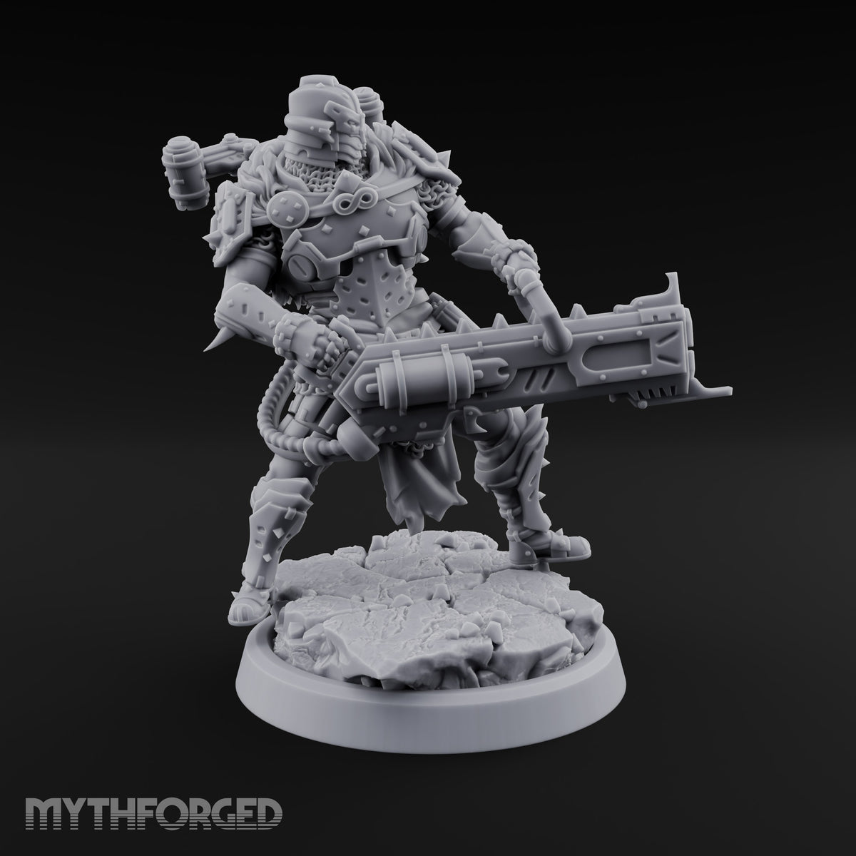 Sermons in Spikes Human Spiked Armoured Warrior I