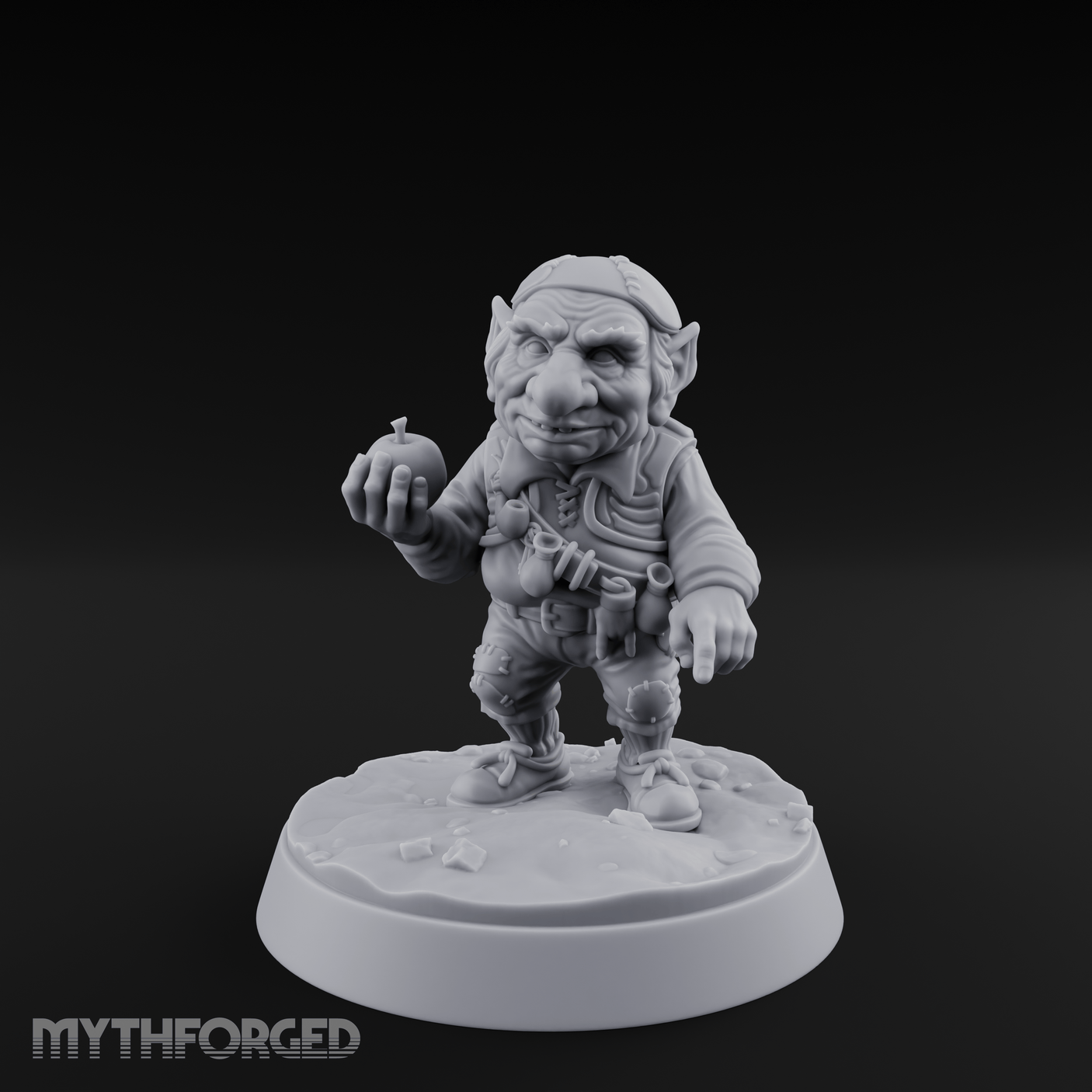 Palming The Orb Goblin Rogue Miniature for Dungeons and Dragons, Pathfinder or other TTRPGs