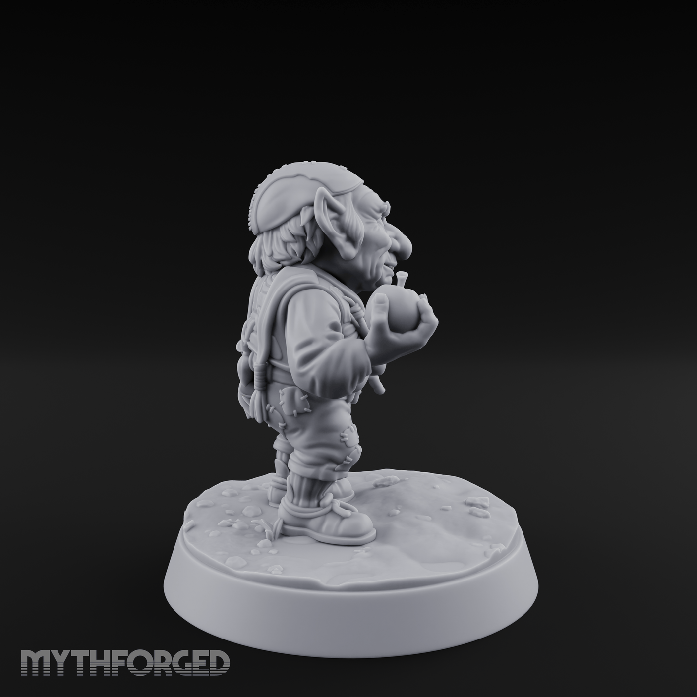 Palming The Orb Goblin Rogue Miniature for Dungeons and Dragons, Pathfinder or other TTRPGs