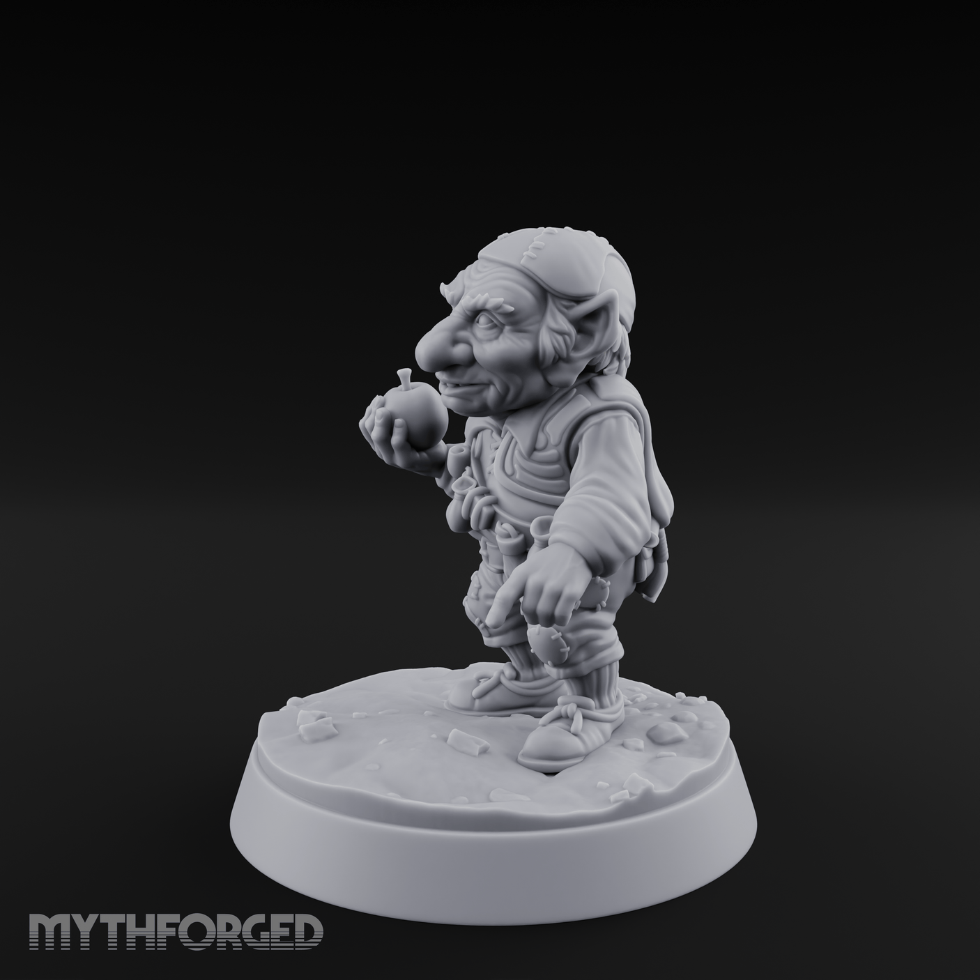 Palming The Orb Goblin Rogue Miniature for Dungeons and Dragons, Pathfinder or other TTRPGs