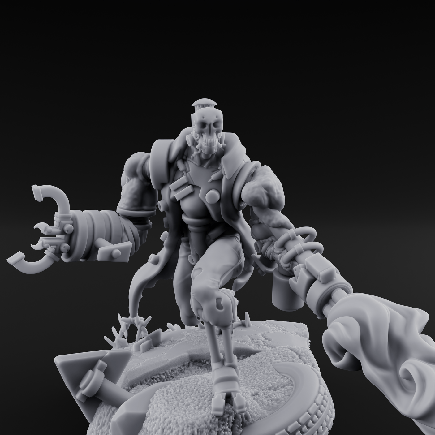Dangling From The Canopy Necrolinked Wights Miniature for Dungeons and Dragons, Pathfinder or other TTRPGs