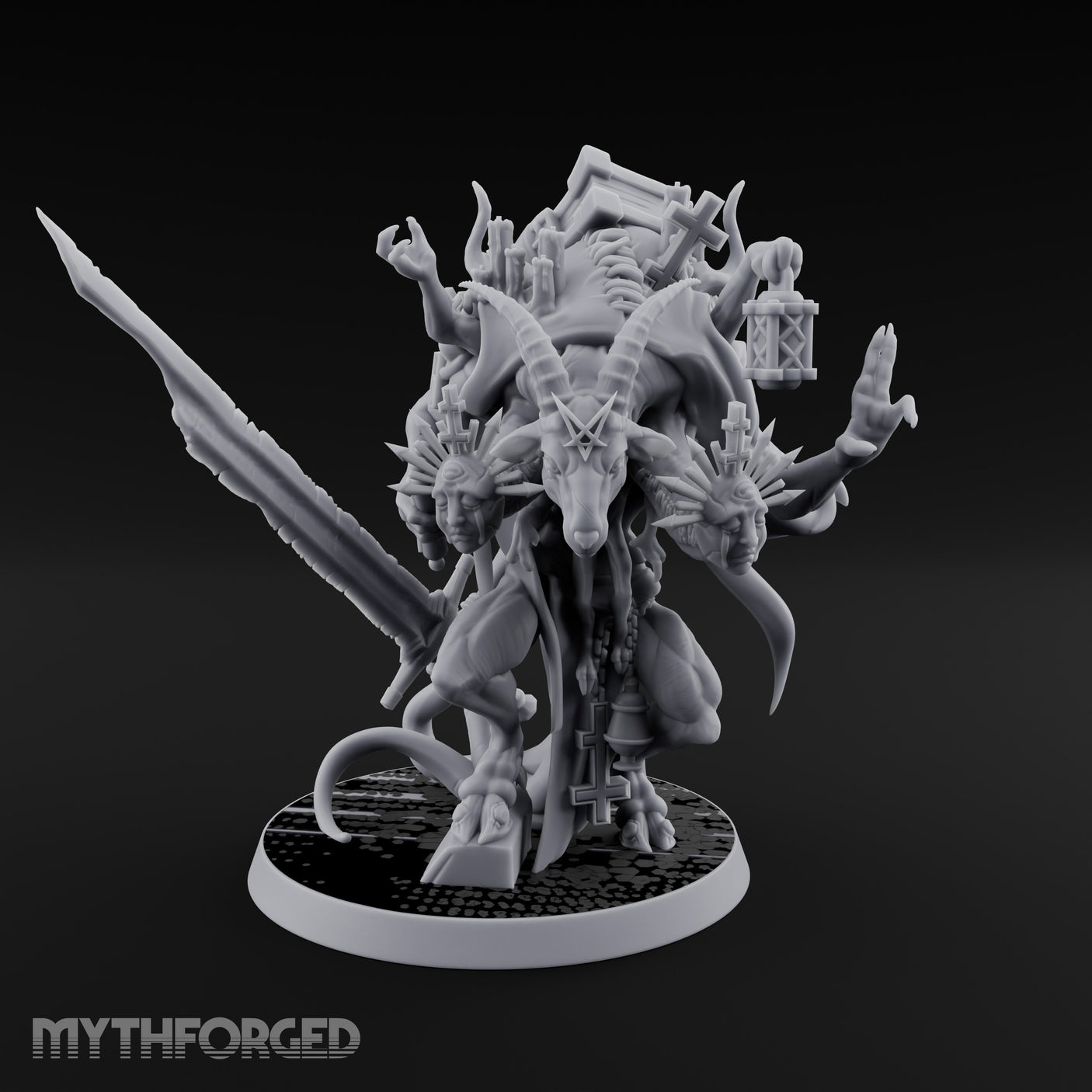 Lantern And Blade Clutching Demon Scripture Guardian gallery 9