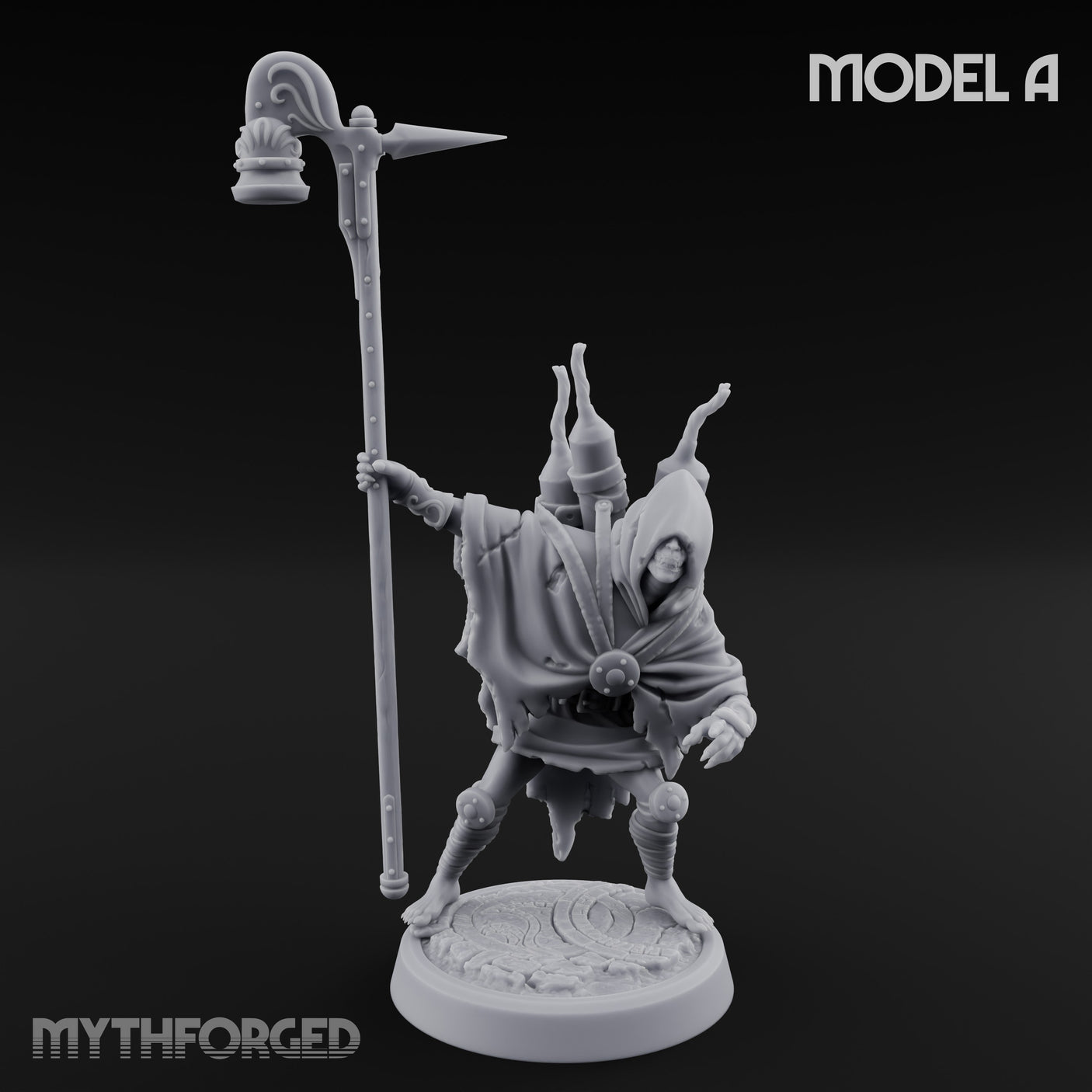 Lantern Pole Carrying Goblin Scout A Miniature for Dungeons and Dragons, Pathfinder or other TTRPGs
