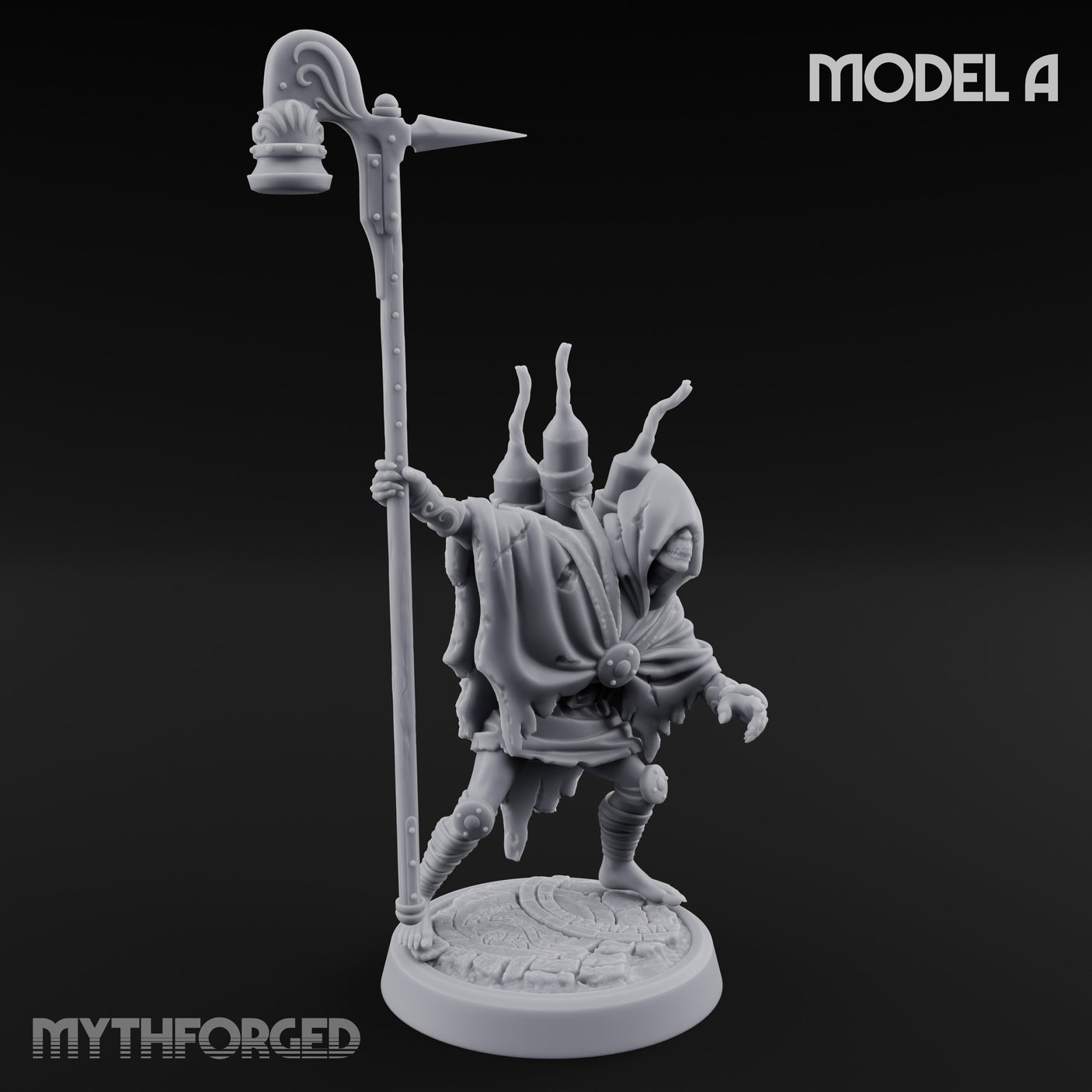Lantern Pole Carrying Goblin Scout A Miniature for Dungeons and Dragons, Pathfinder or other TTRPGs