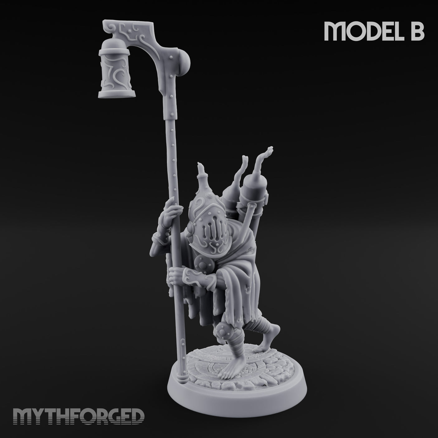 Lantern Pole Carrying Goblin Scouts Miniature for Dungeons and Dragons, Pathfinder or other TTRPGs