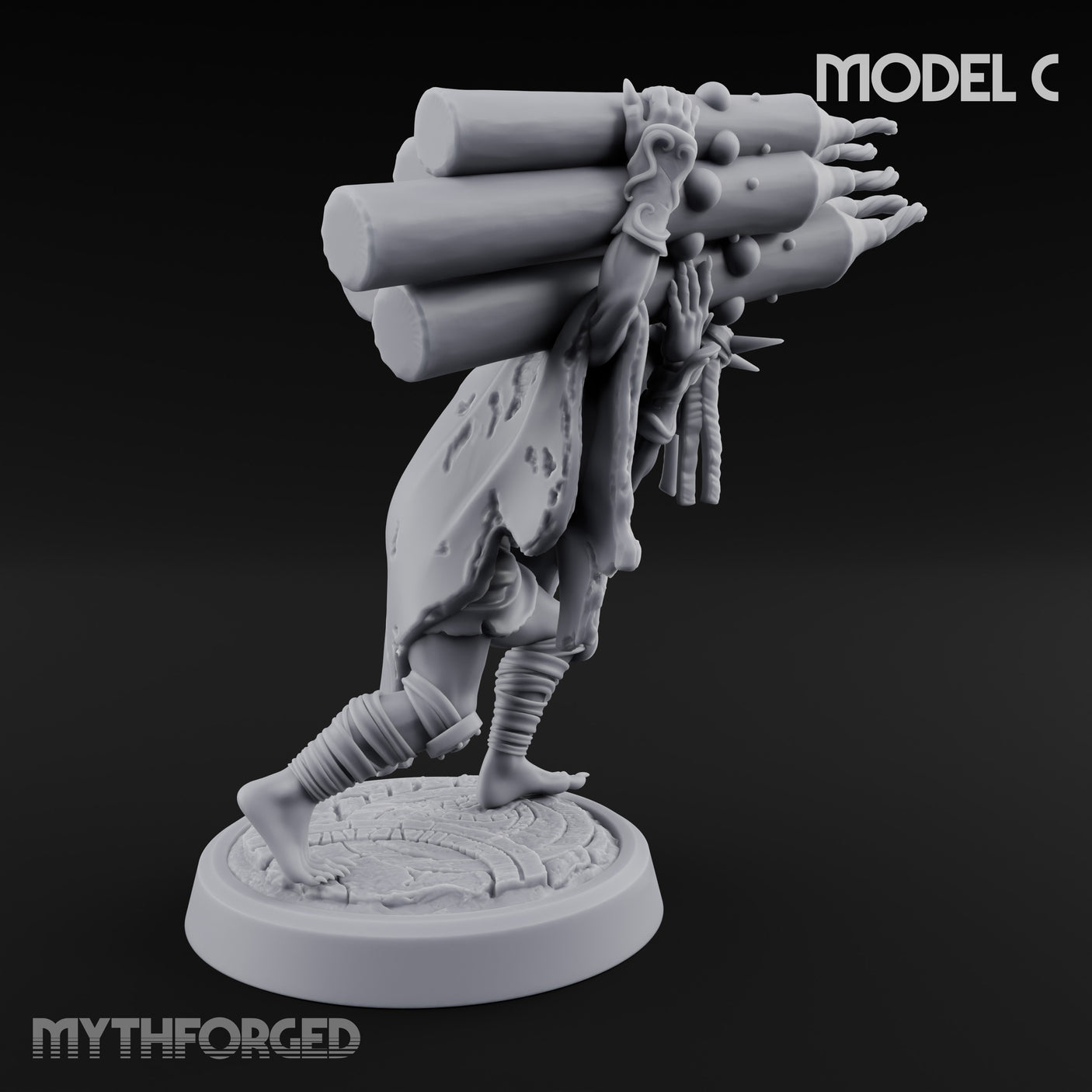 Lantern Pole Carrying Goblin Scouts Miniature for Dungeons and Dragons, Pathfinder or other TTRPGs