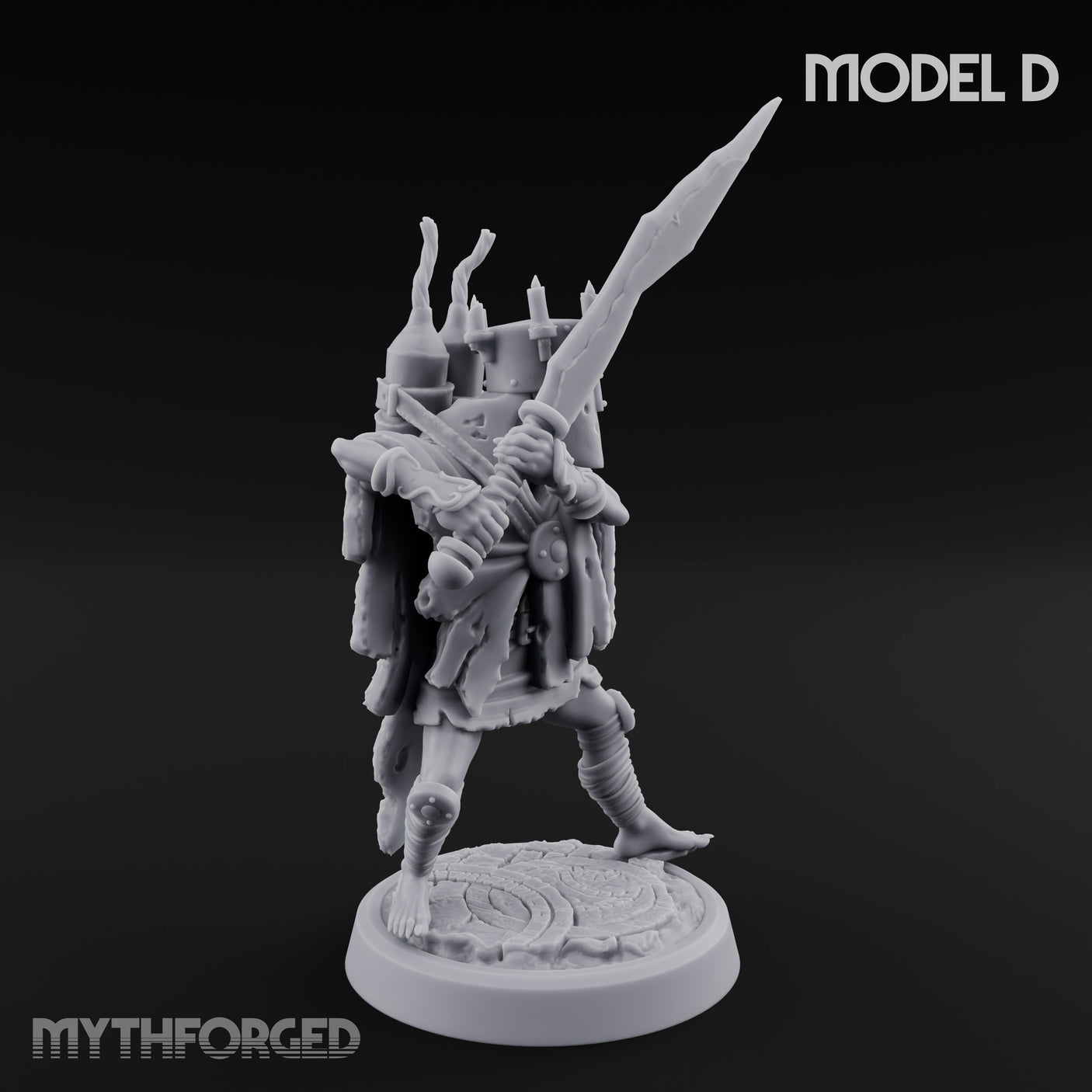 Lantern Pole Carrying Goblin Scouts Miniature for Dungeons and Dragons, Pathfinder or other TTRPGs