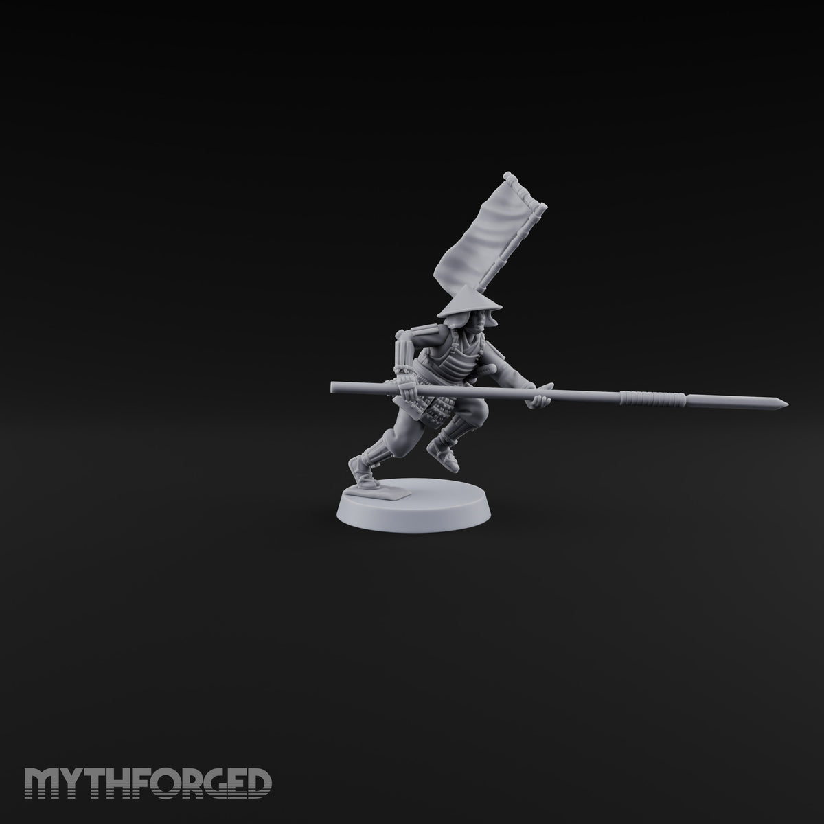 Levelled Spears Human Ashigaru A