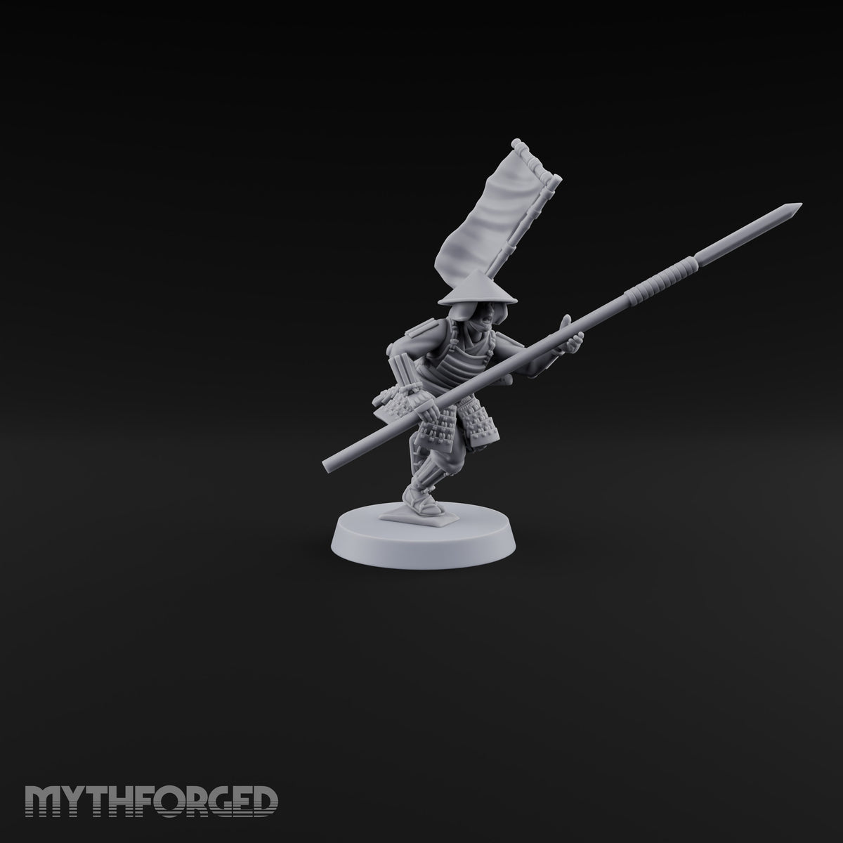 Levelled Spears Human Ashigaru C