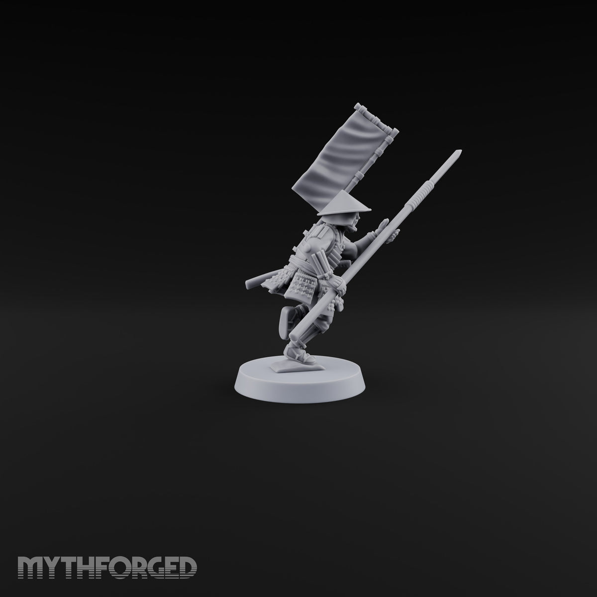 Levelled Spears Human Ashigaru C