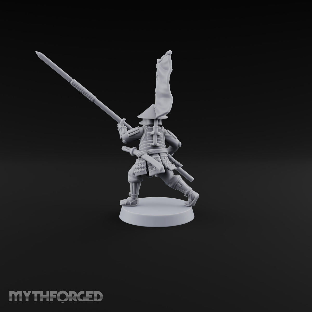 Levelled Spears Human Ashigaru D