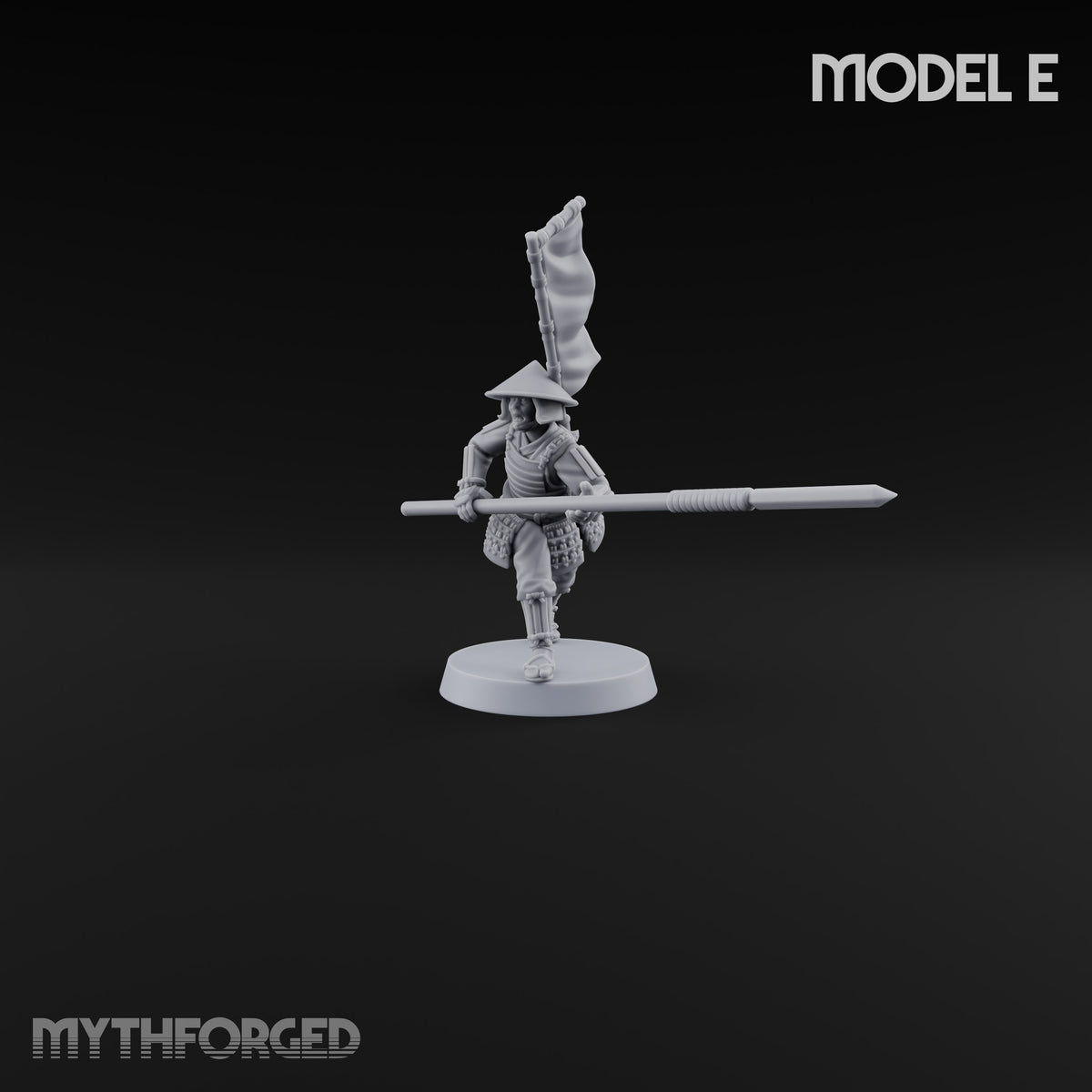 Levelled Spears Human Ashigaru E