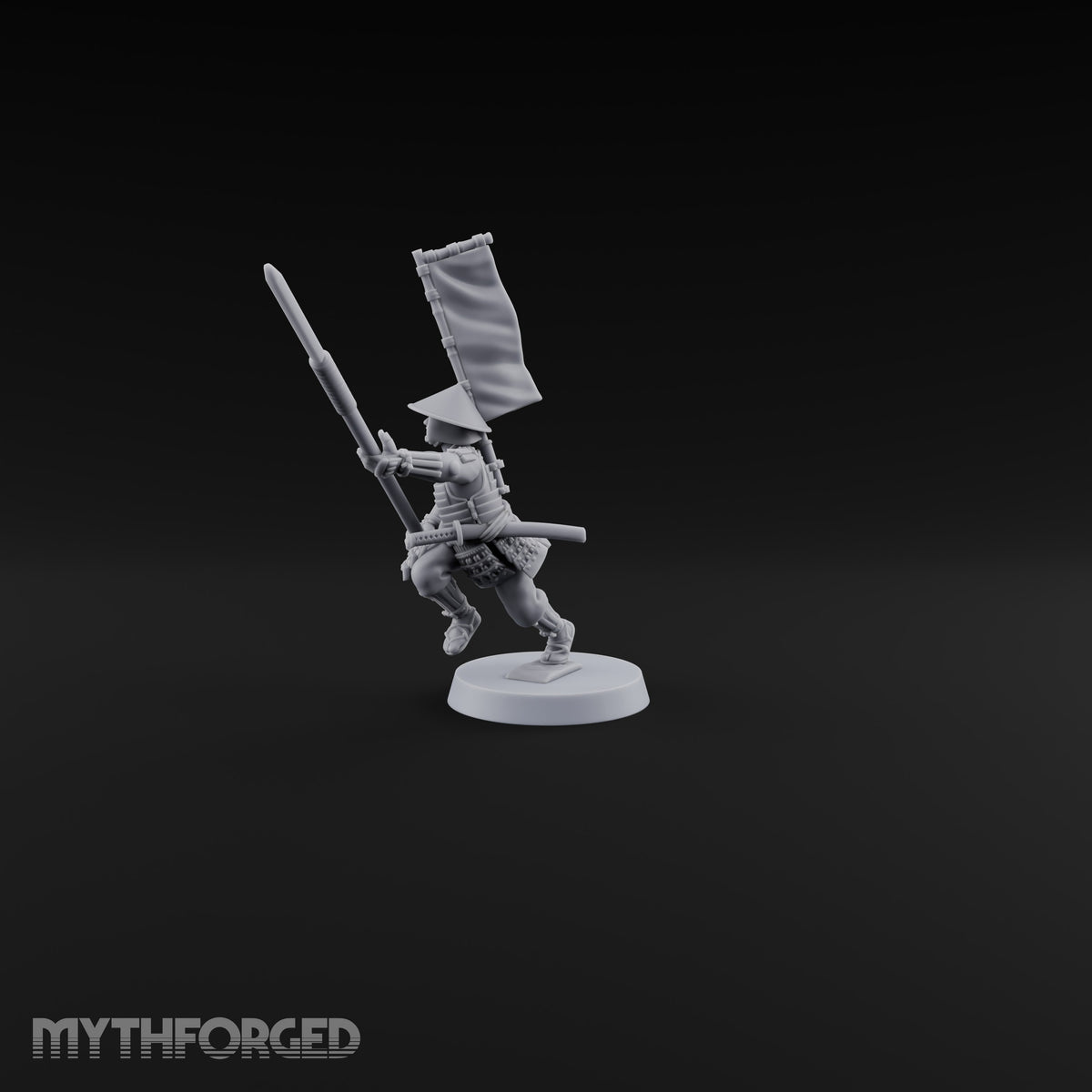Levelled Spears Human Ashigaru F